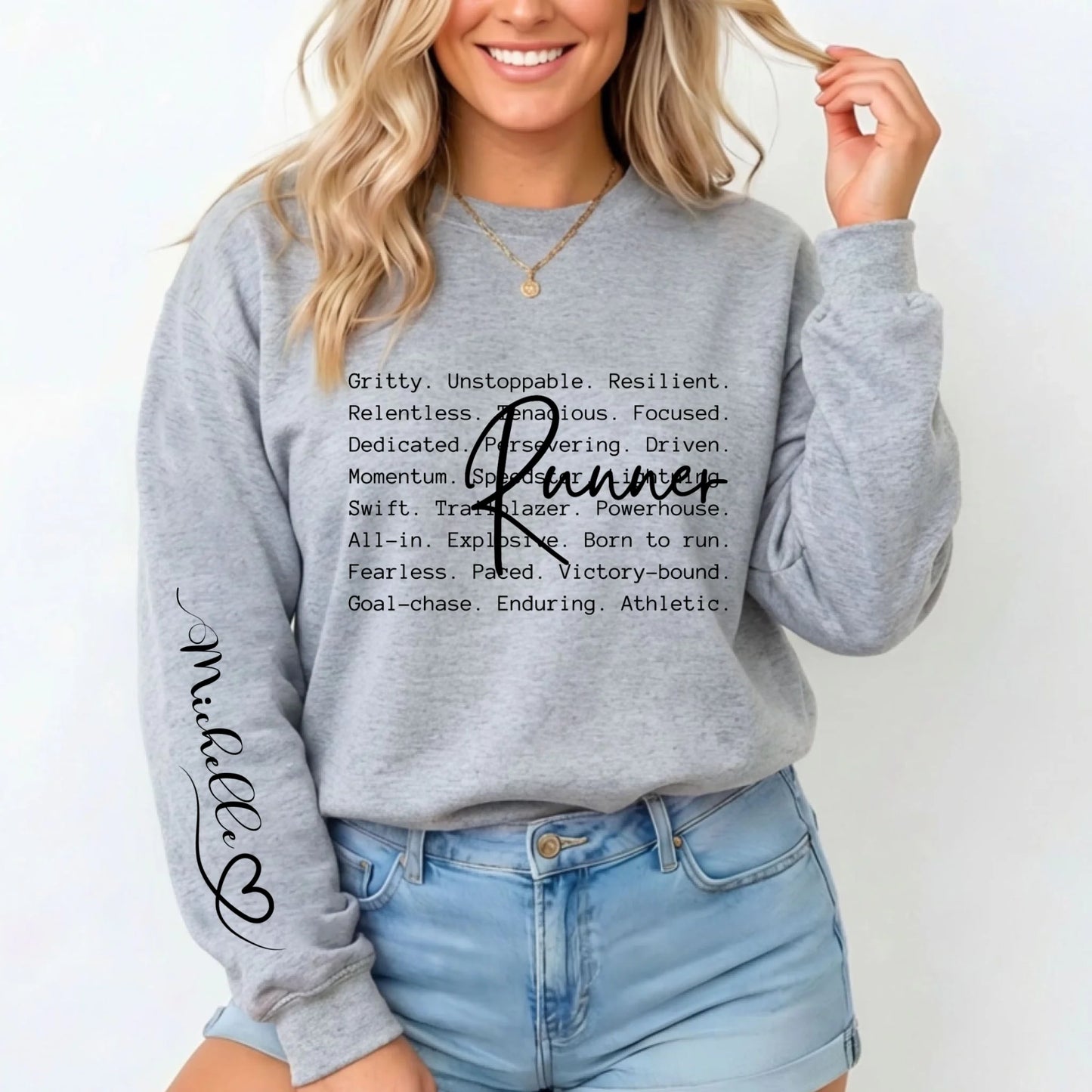 Sport Grey-Sweatshirt