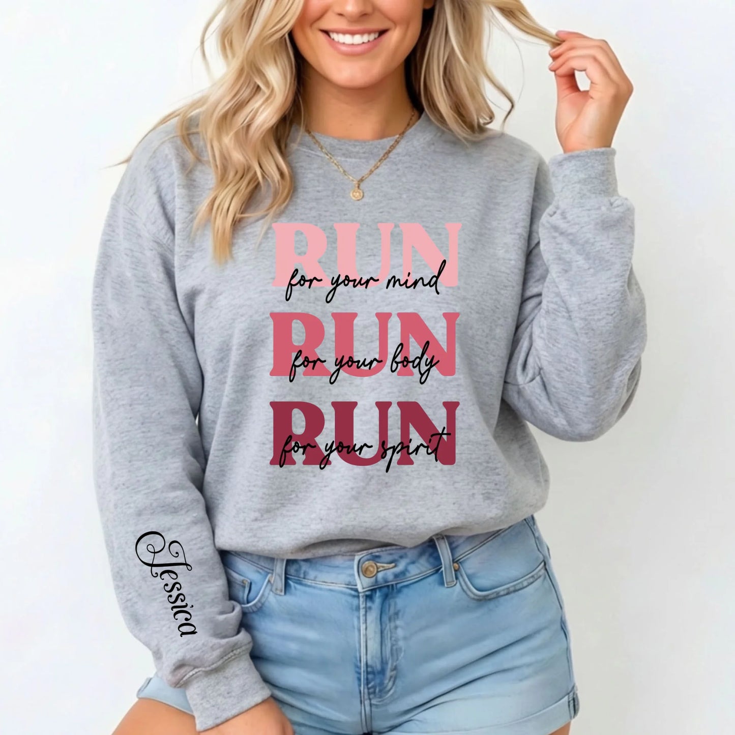 Sport Grey-Sweatshirt