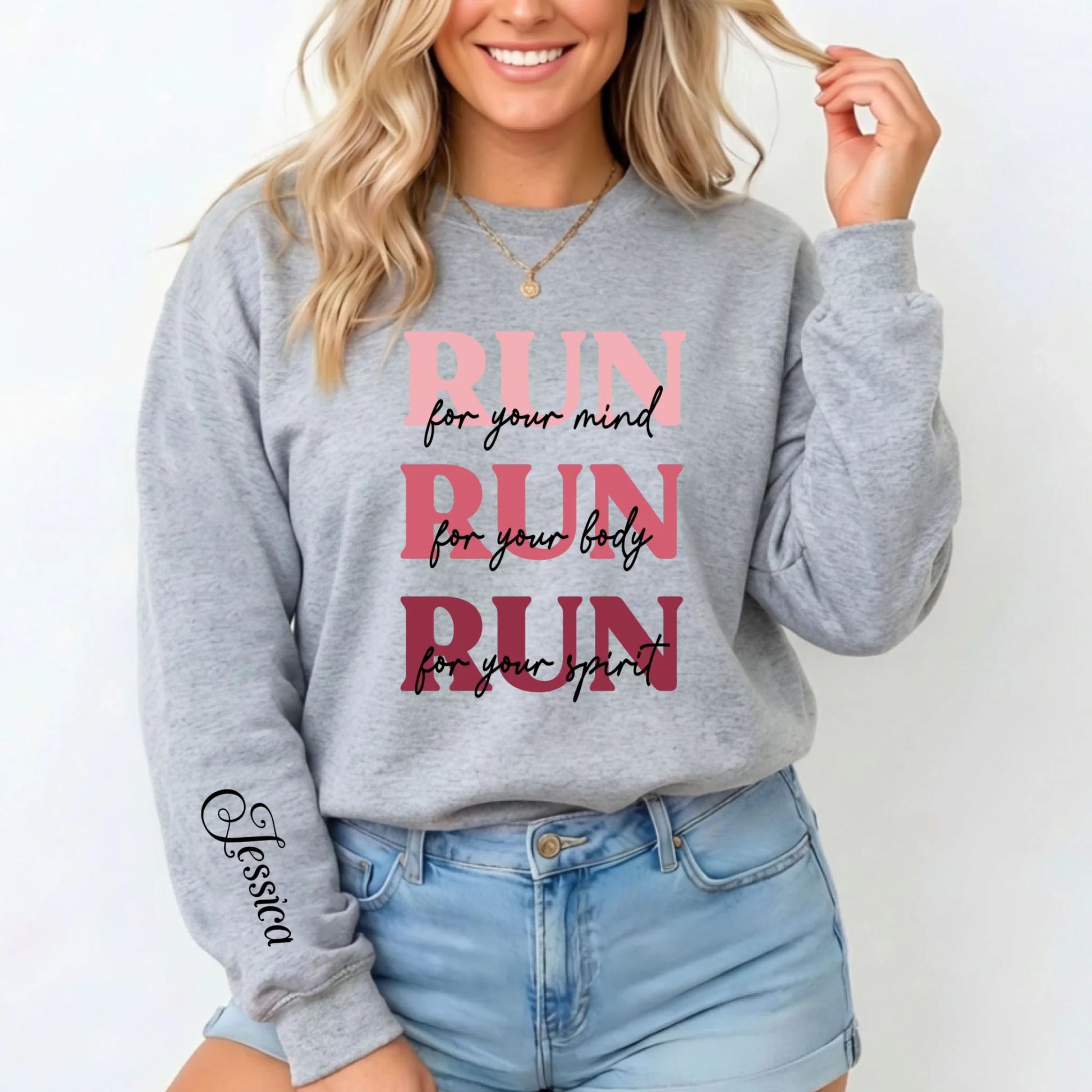 Sport Grey-Sweatshirt