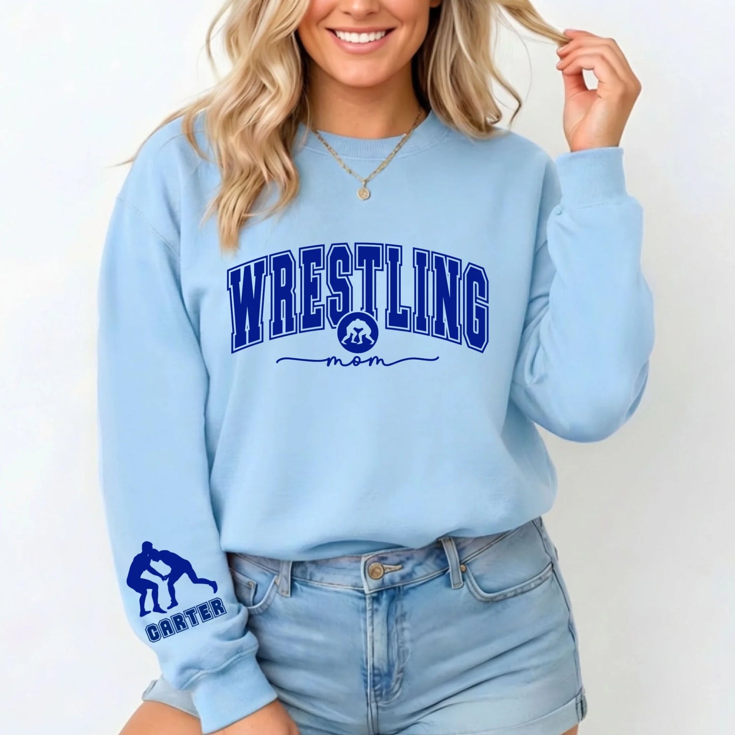 Light Blue Sweatshirt