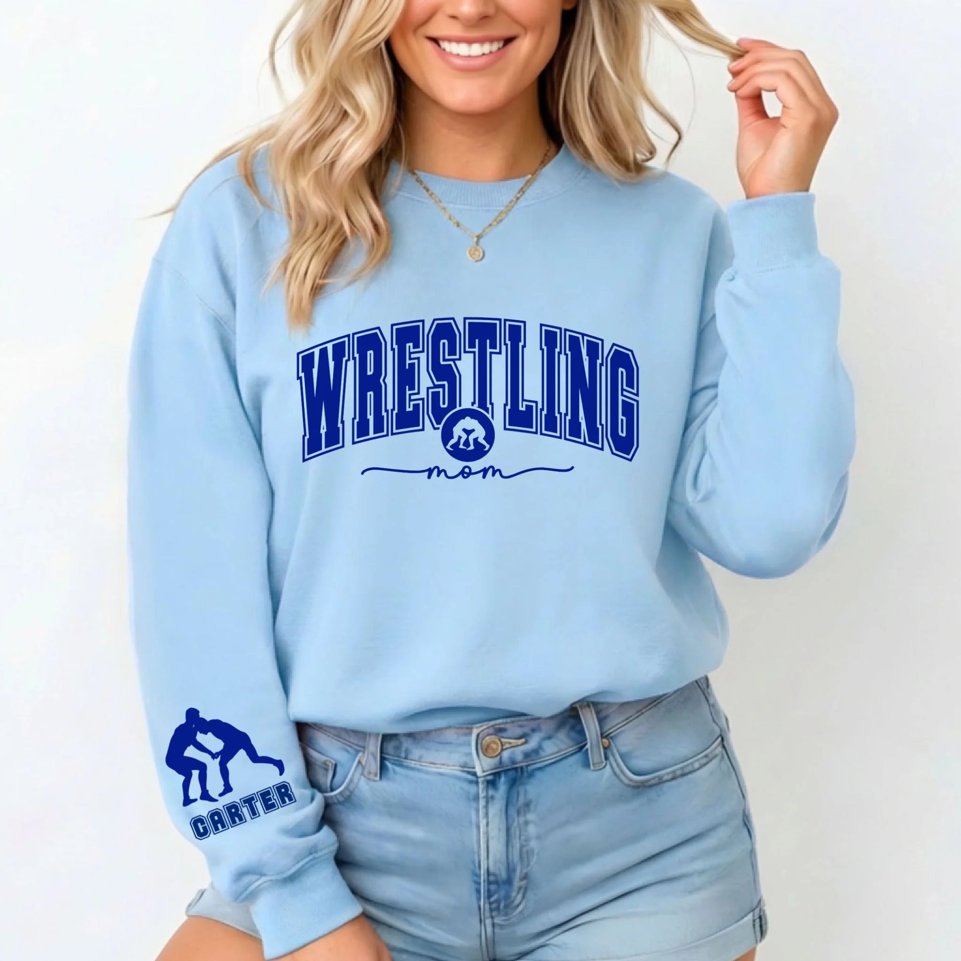Light Blue Sweatshirt