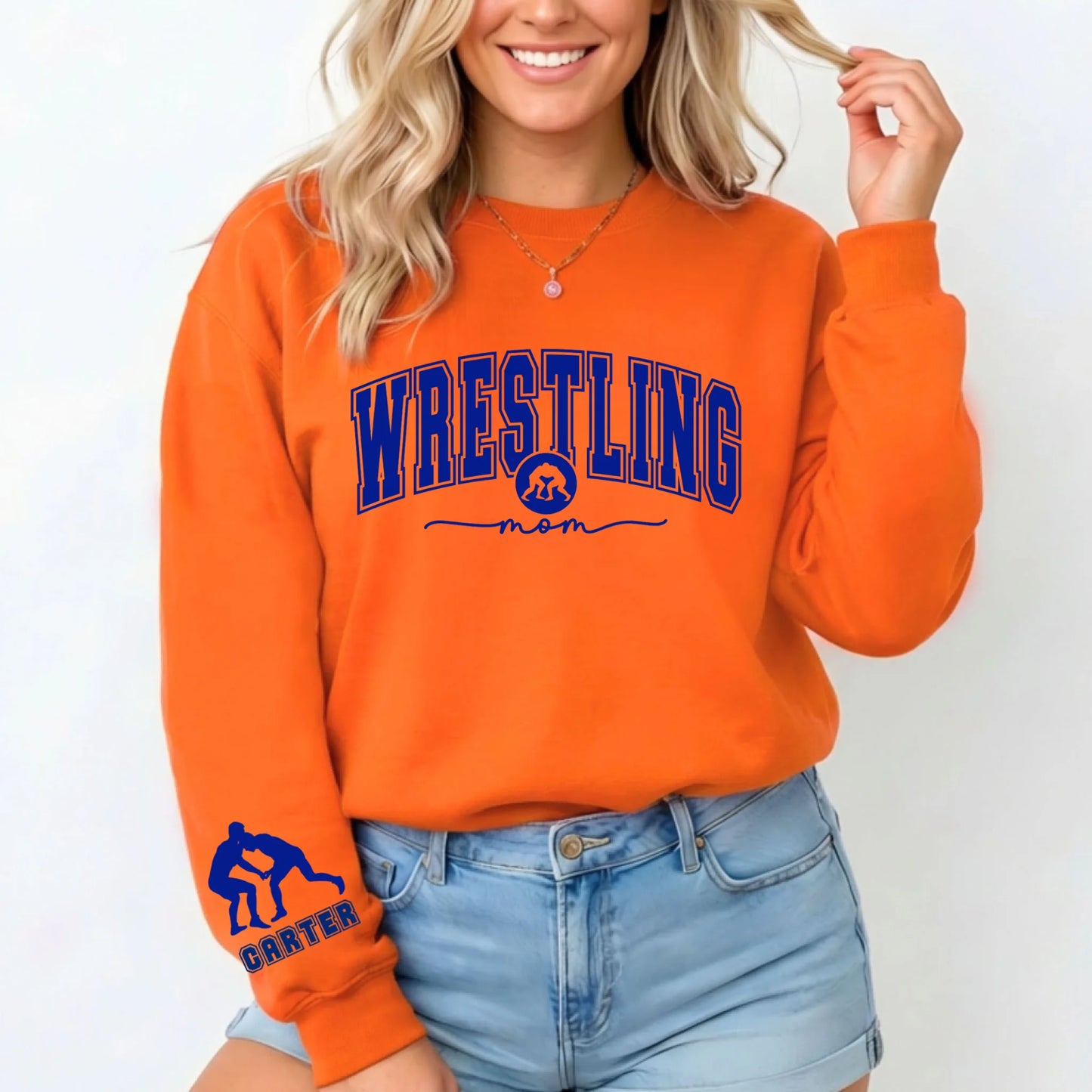 Orange-Sweatshirt