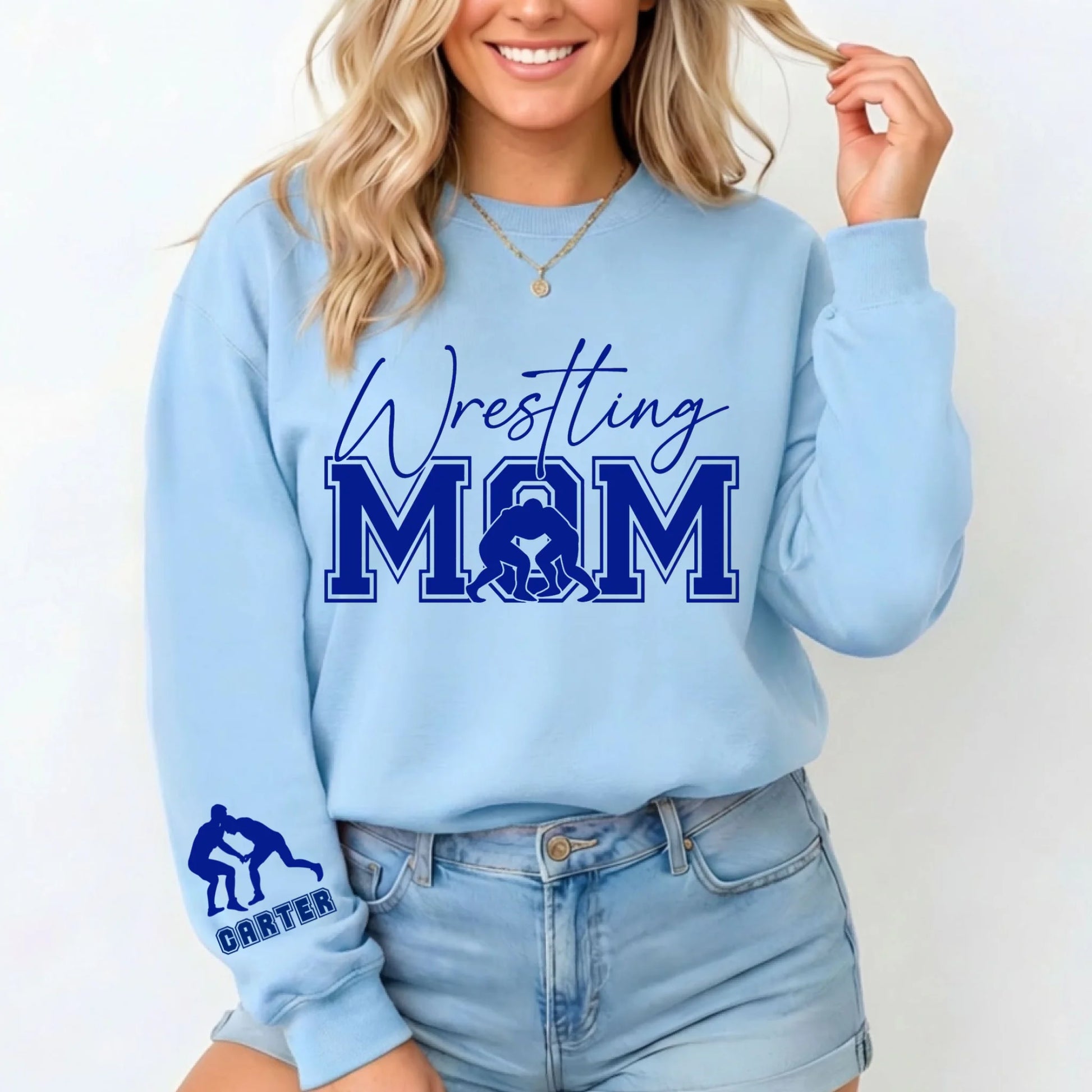 Light Blue Sweatshirt