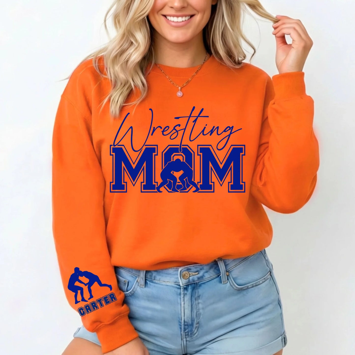 Orange-Sweatshirt