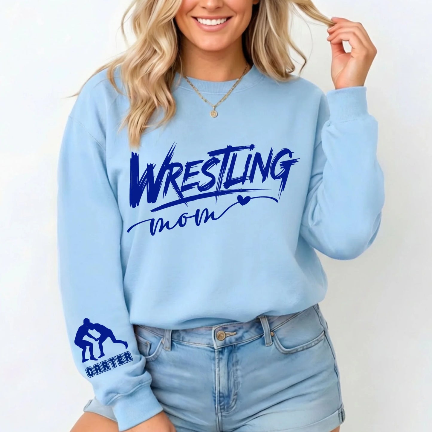 Light Blue Sweatshirt