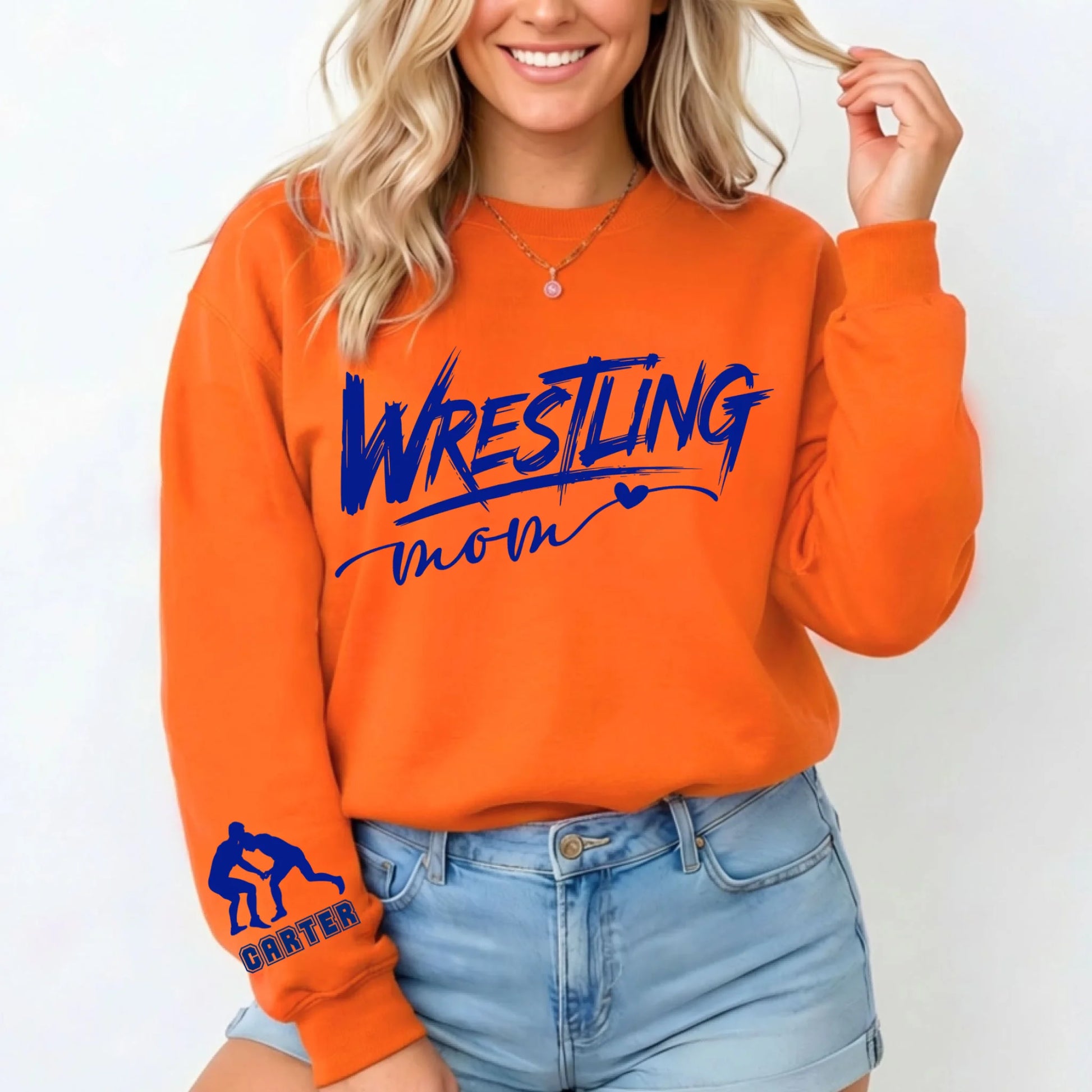 Orange-Sweatshirt