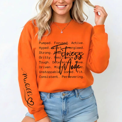 Orange-Sweatshirt