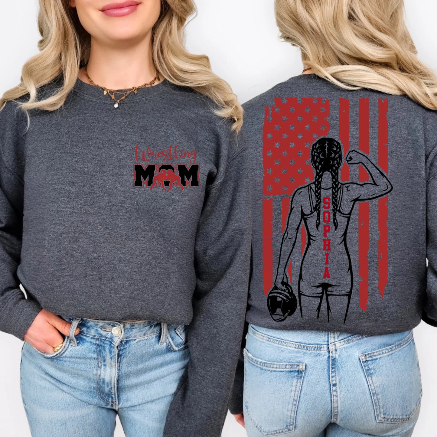 Dark Heather Grey Sweatshirt