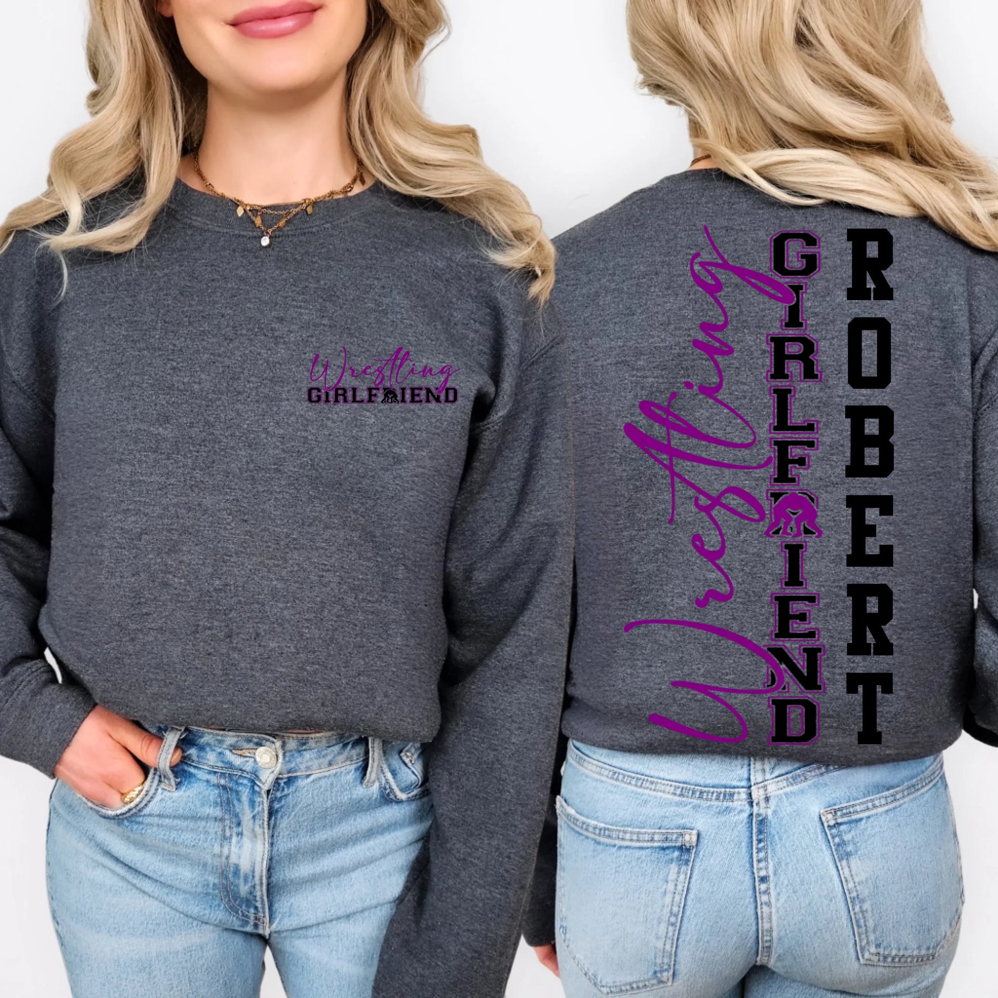 Dark Heather Grey Sweatshirt