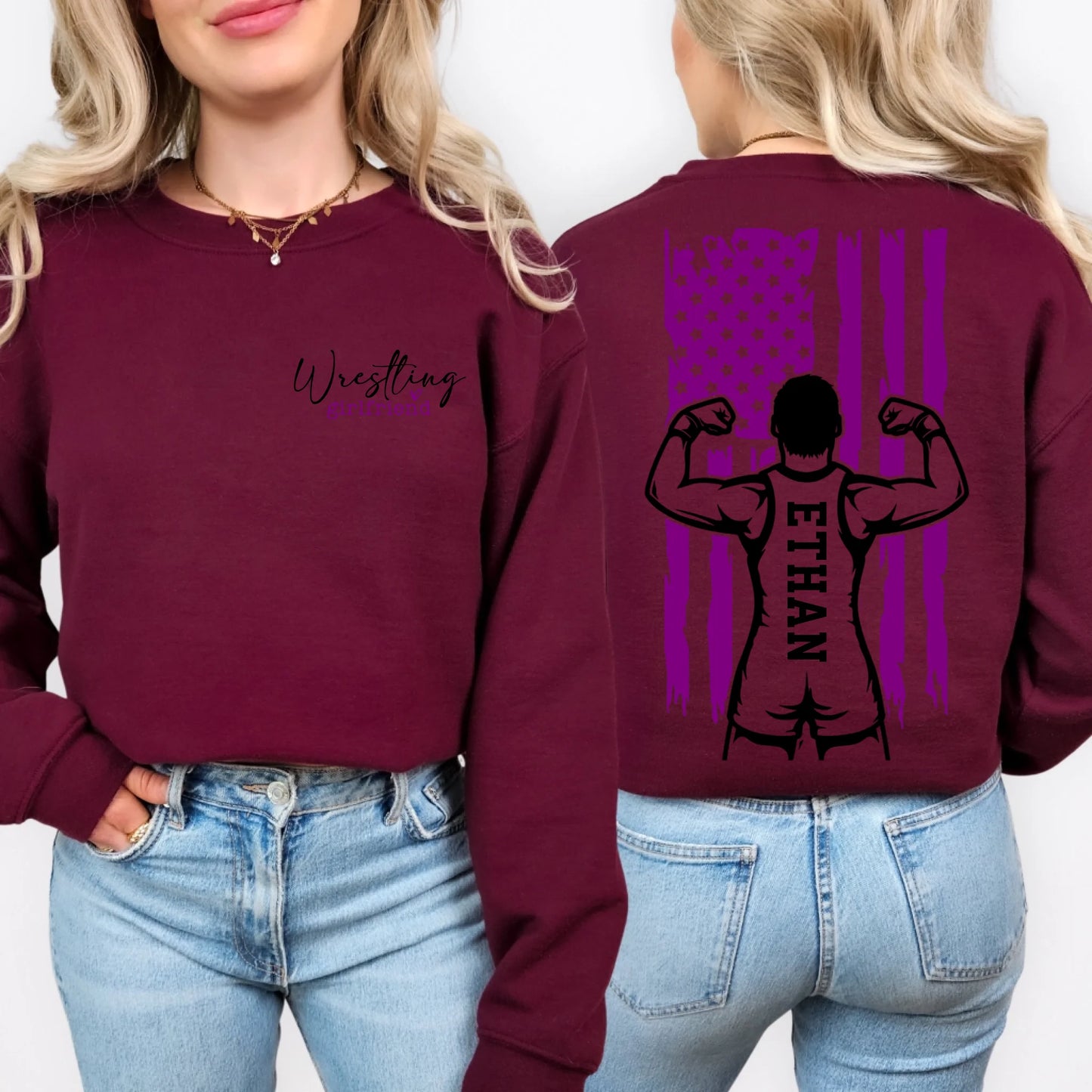 Maroon-Sweatshirt
