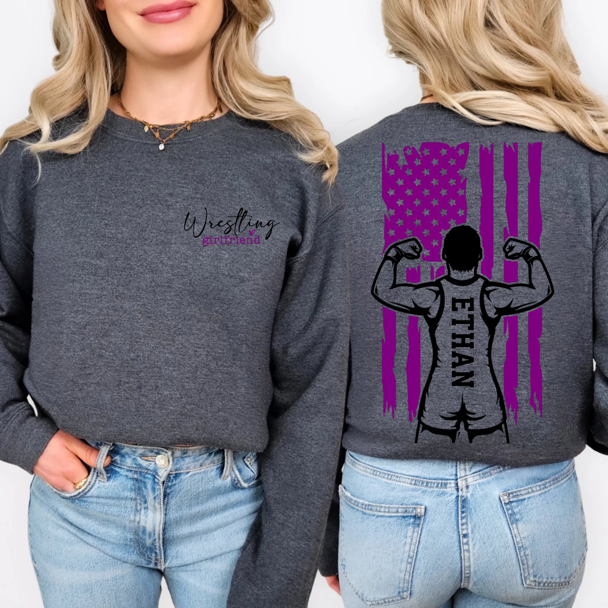 Dark Heather Grey Sweatshirt