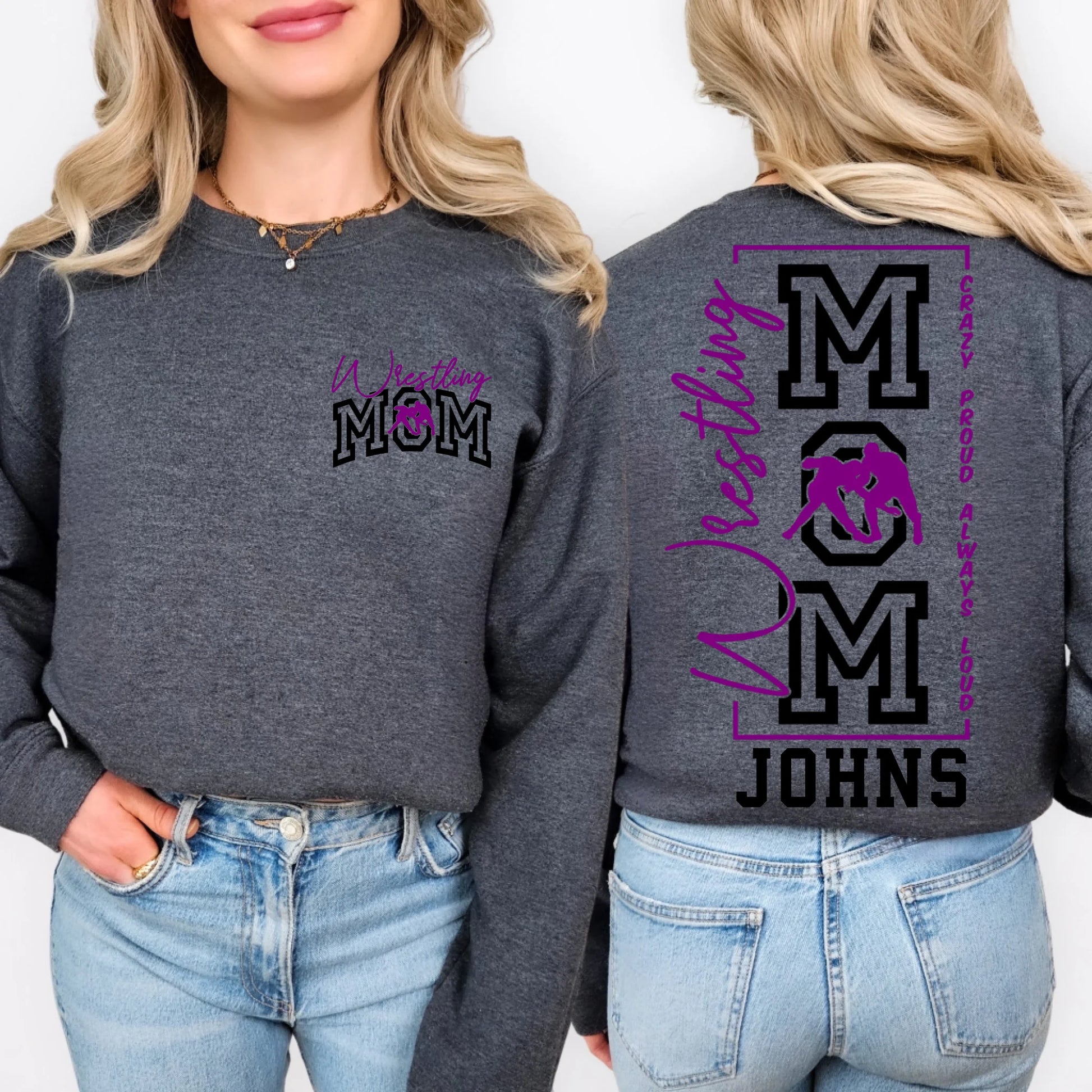 Dark Heather Grey Sweatshirt