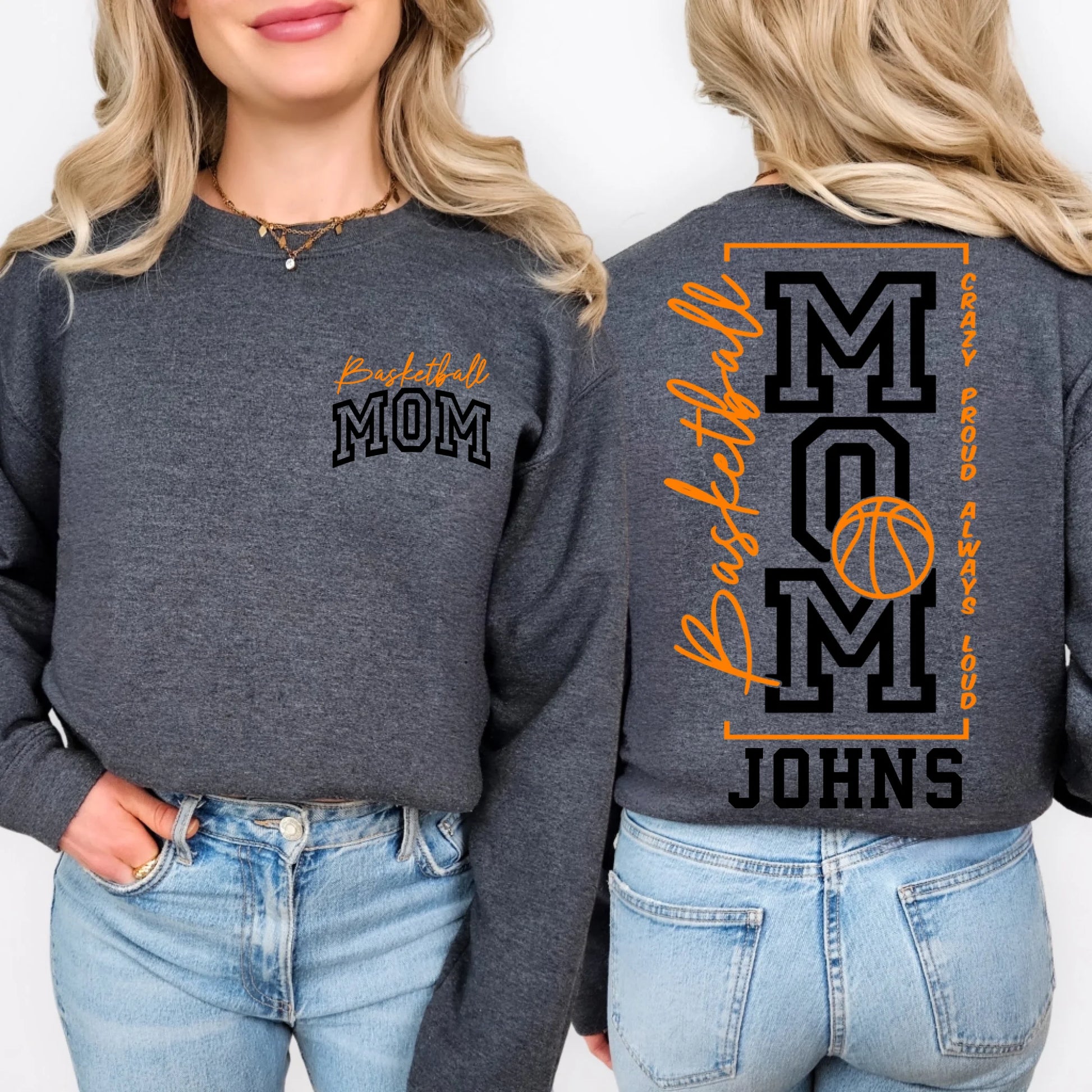 Dark Heather Grey Sweatshirt