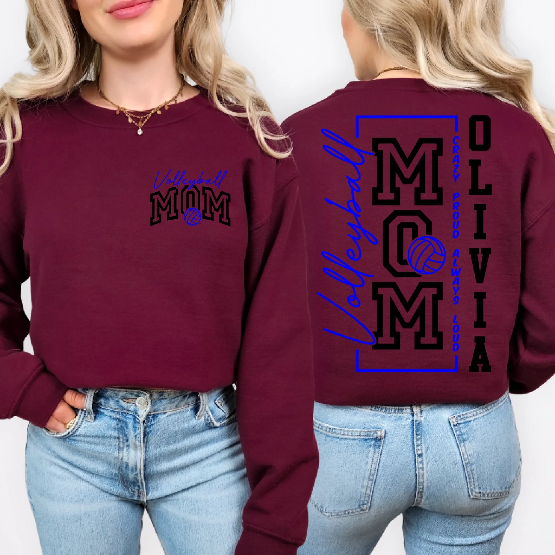 Maroon-Sweatshirt