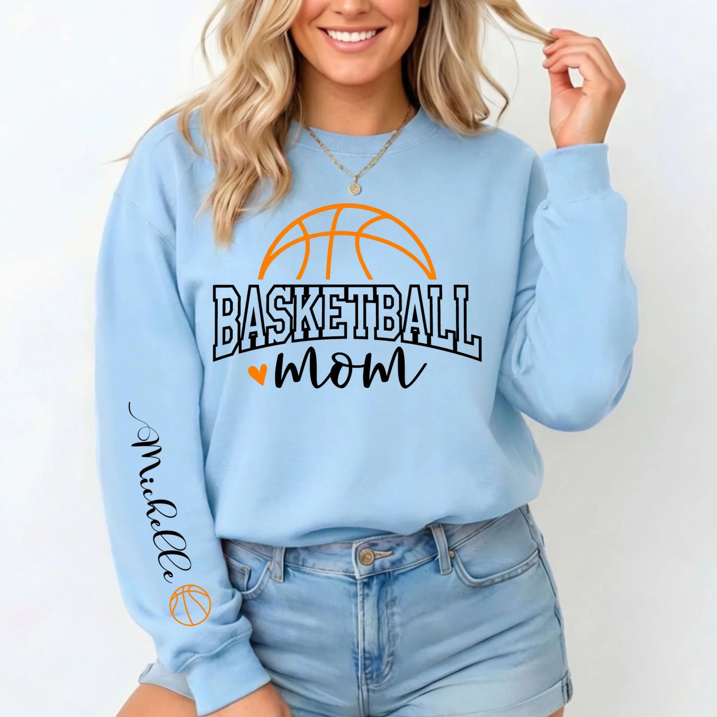 Light Blue Sweatshirt