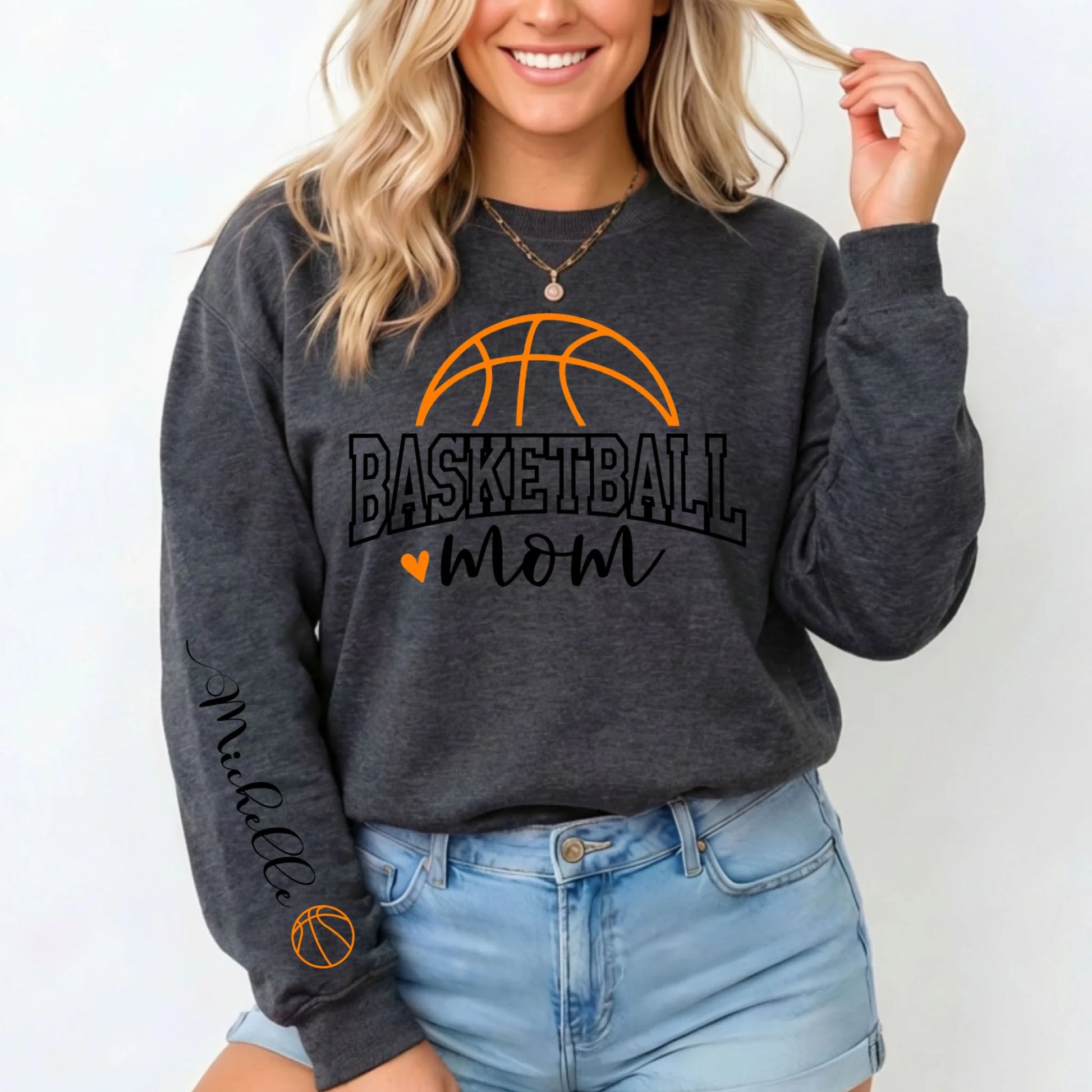 Dark Heather Grey Sweatshirt
