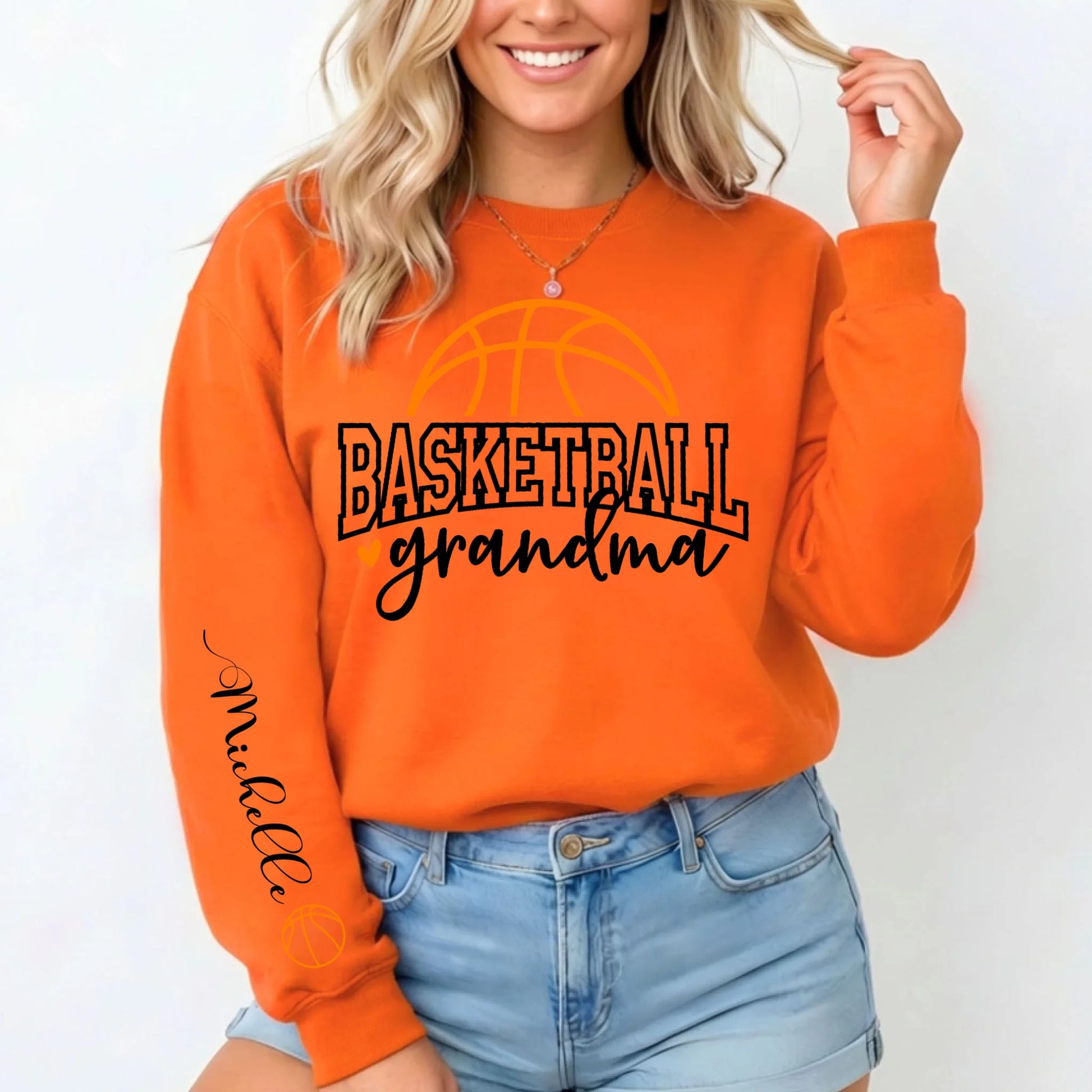Orange-Sweatshirt