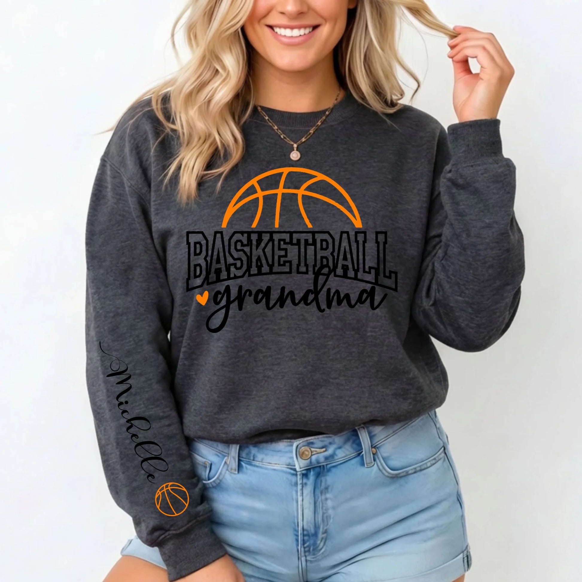 Dark Heather Grey Sweatshirt