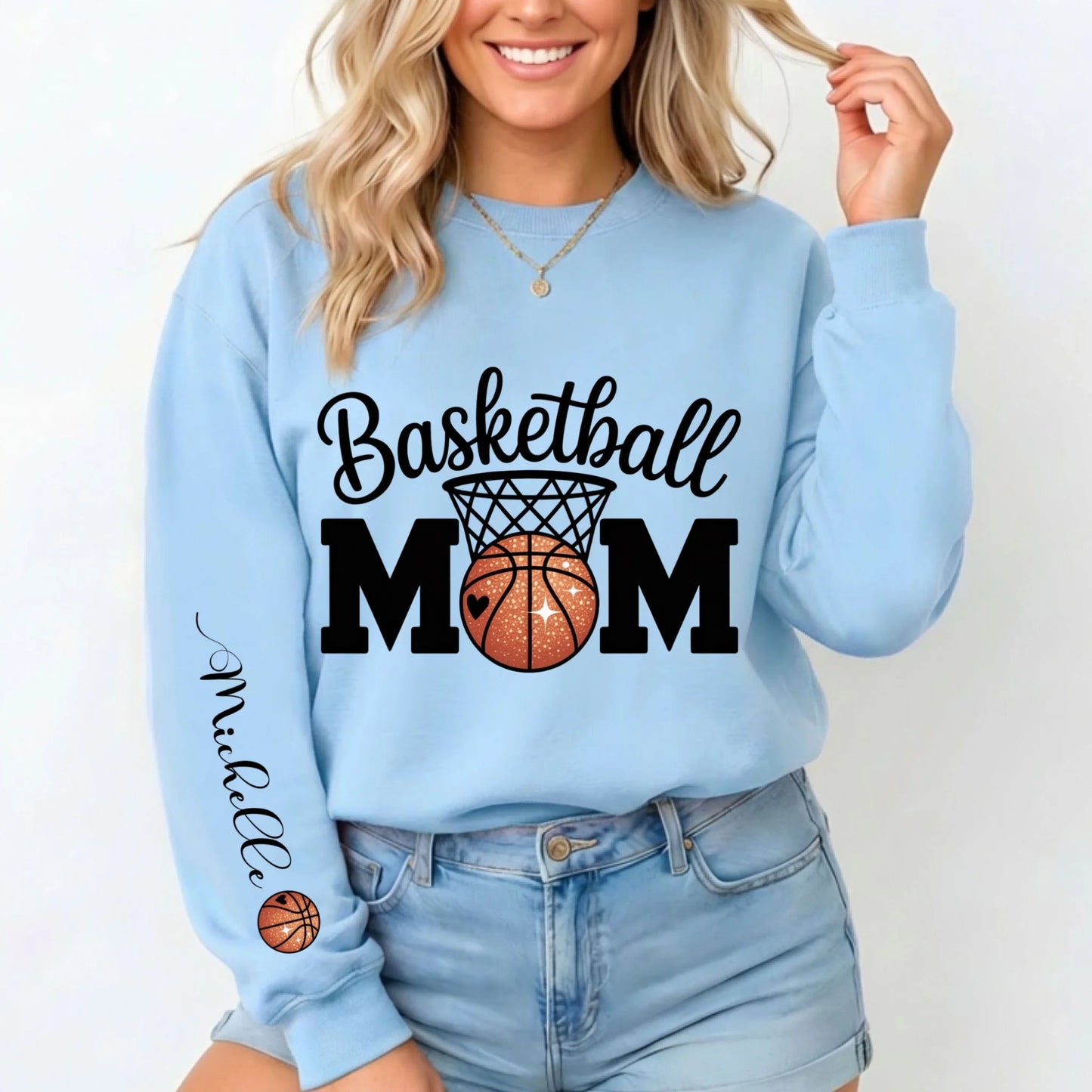 Light Blue Sweatshirt