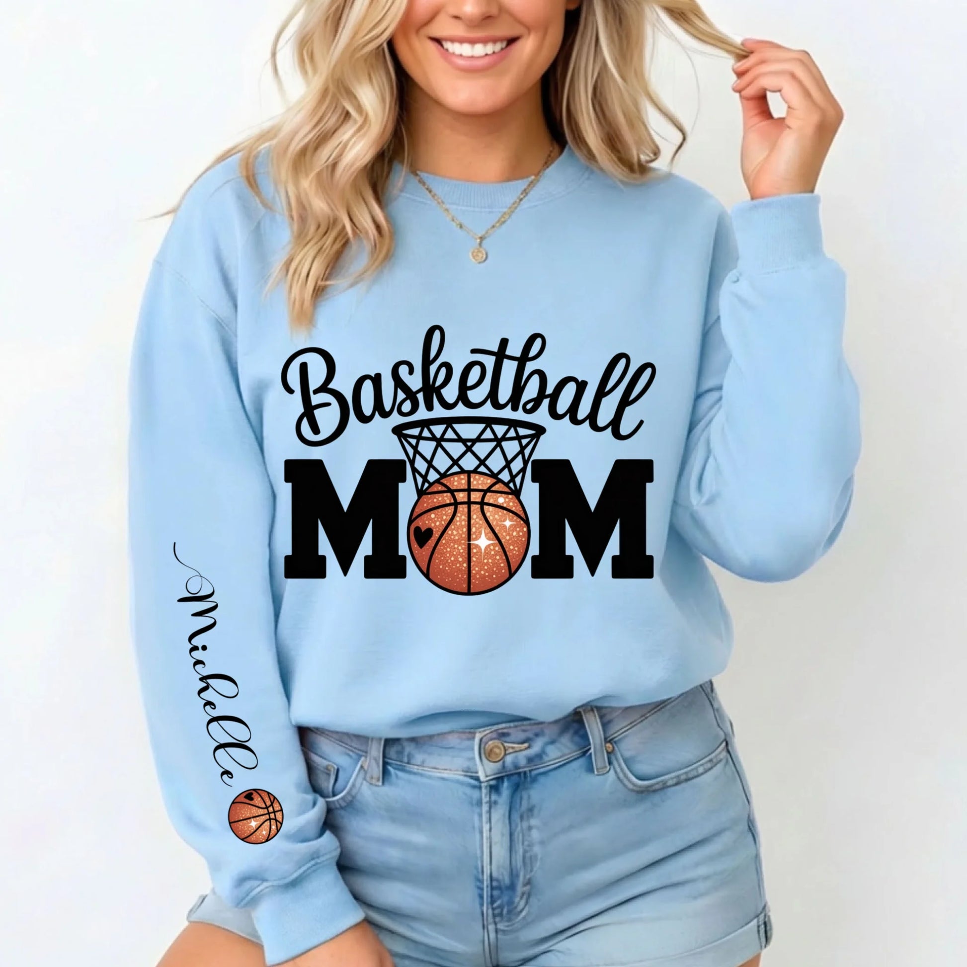 Light Blue Sweatshirt
