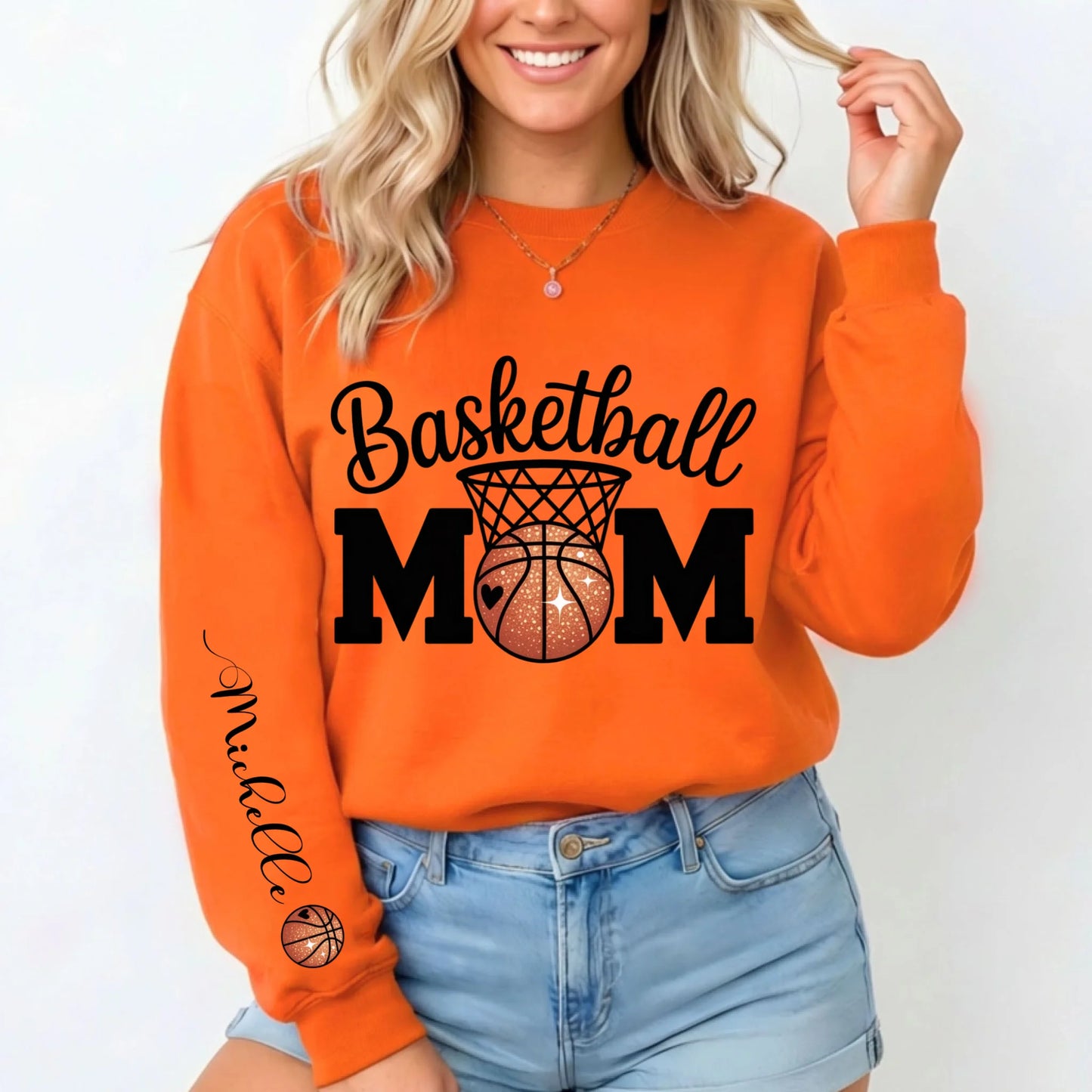 Orange-Sweatshirt