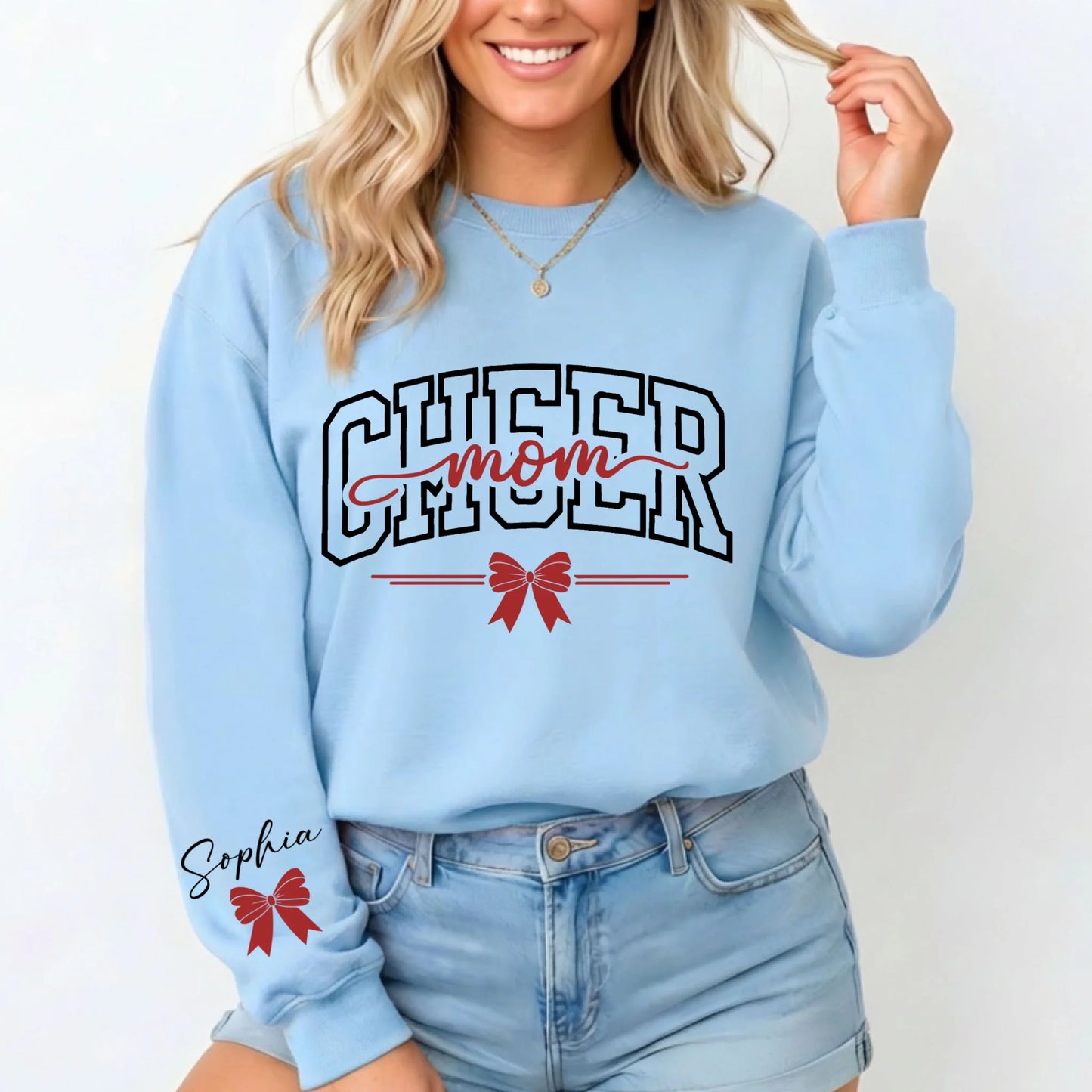 Light Blue Sweatshirt