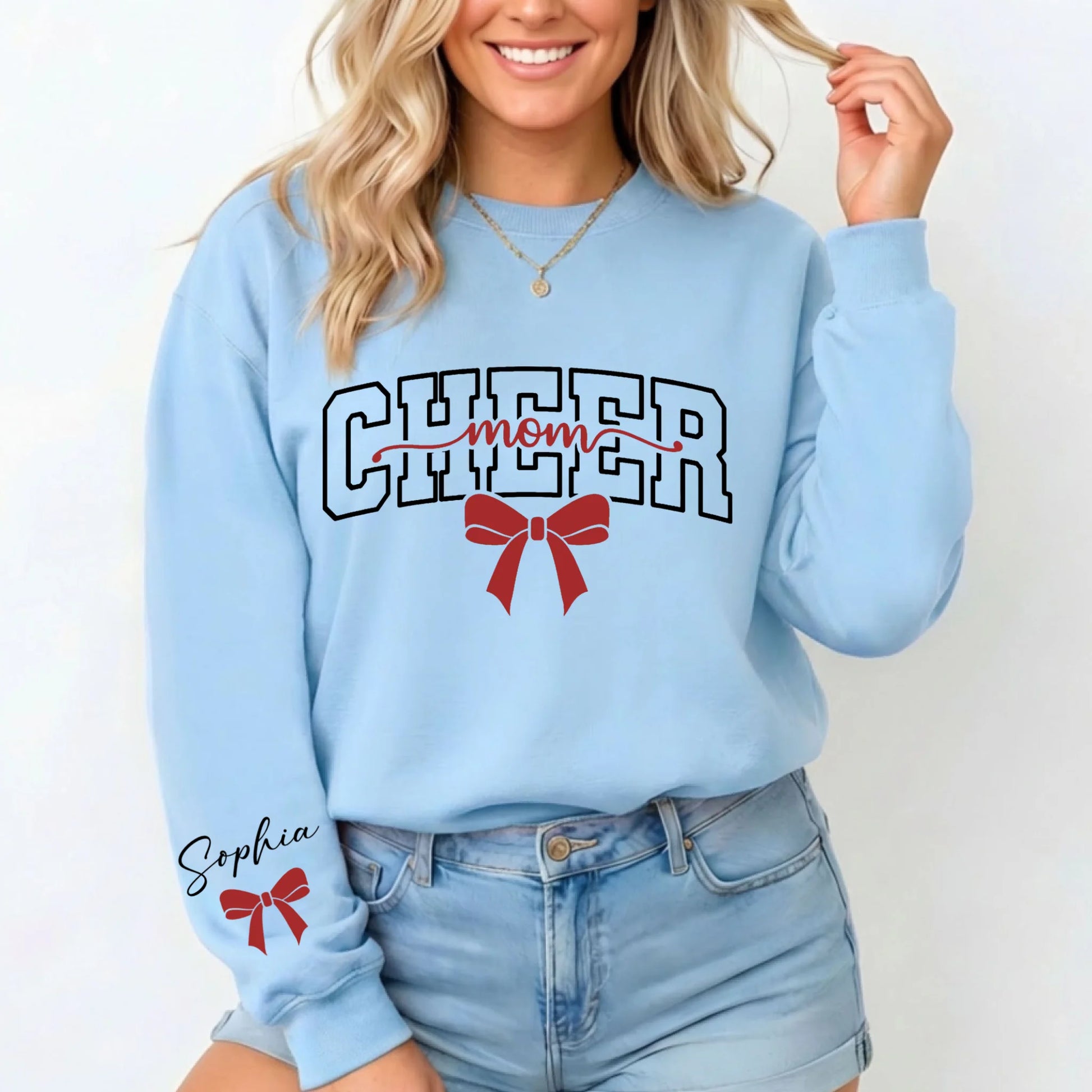 Light Blue Sweatshirt