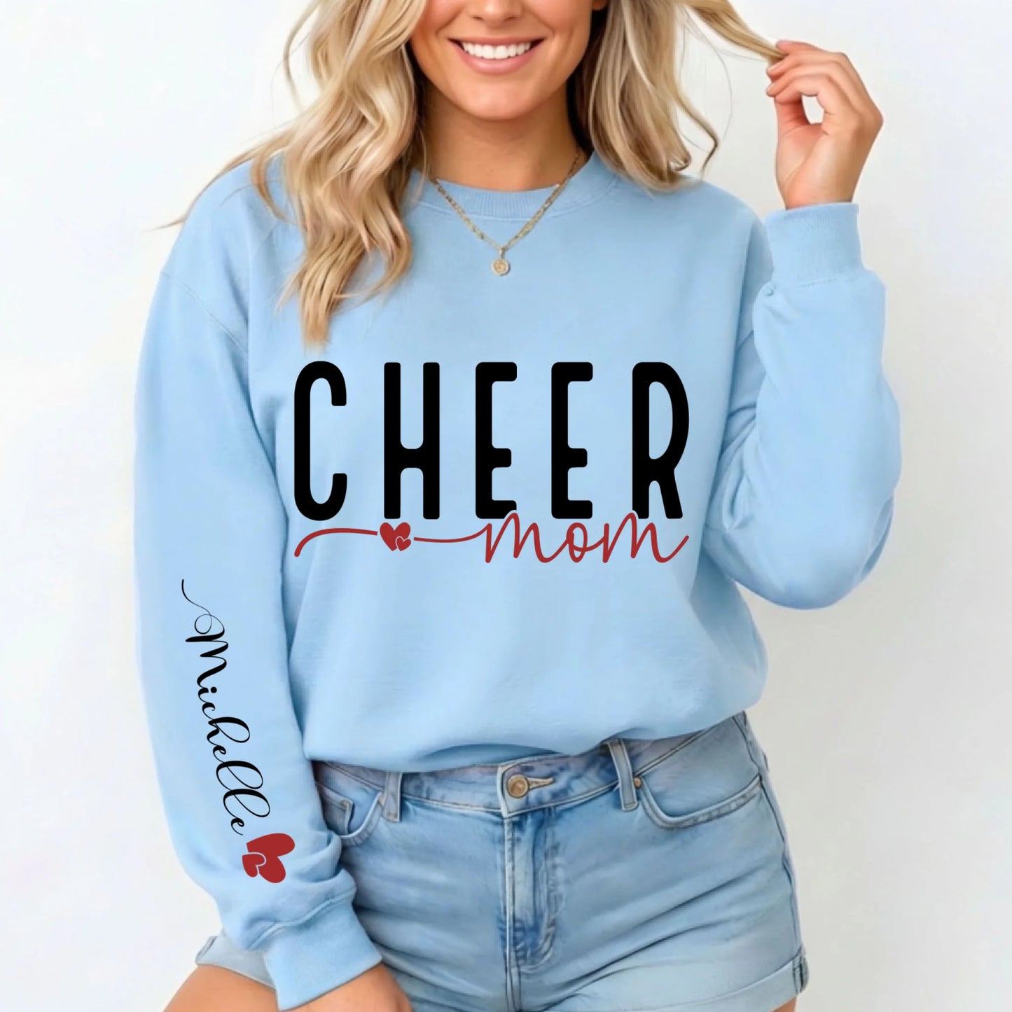 Light Blue Sweatshirt