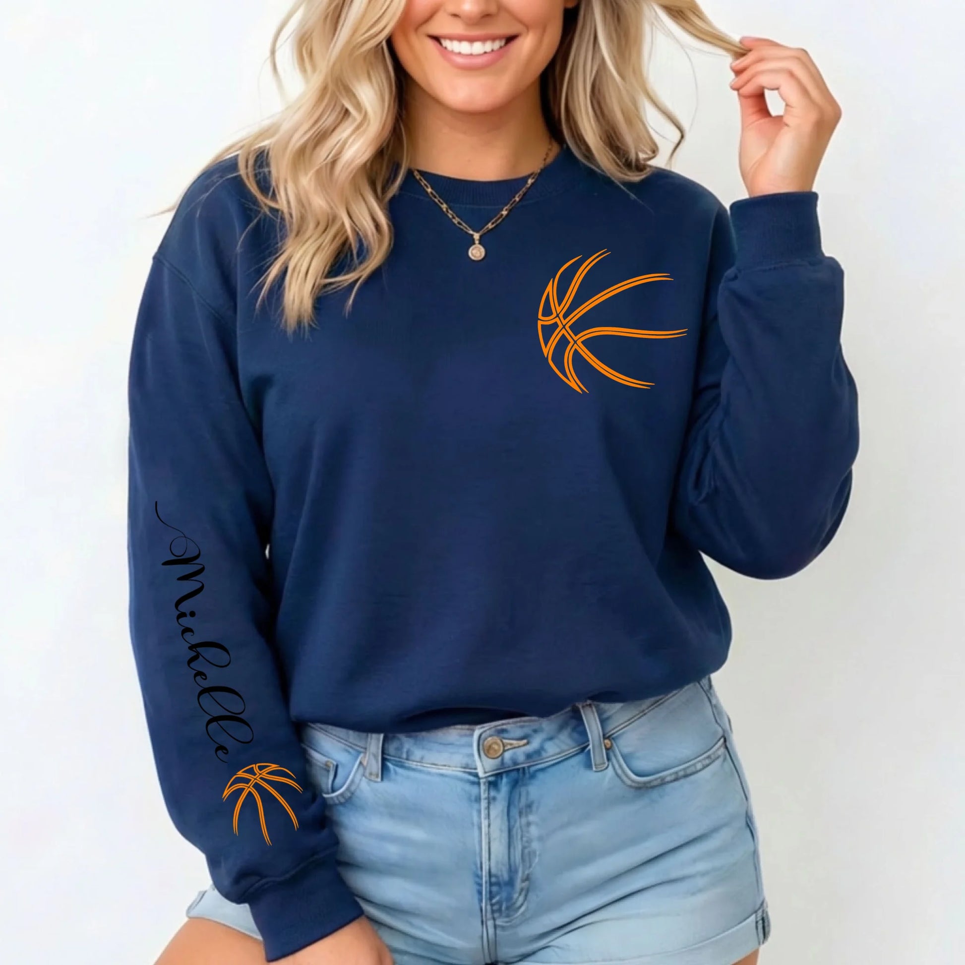 Navy-Sweatshirt
