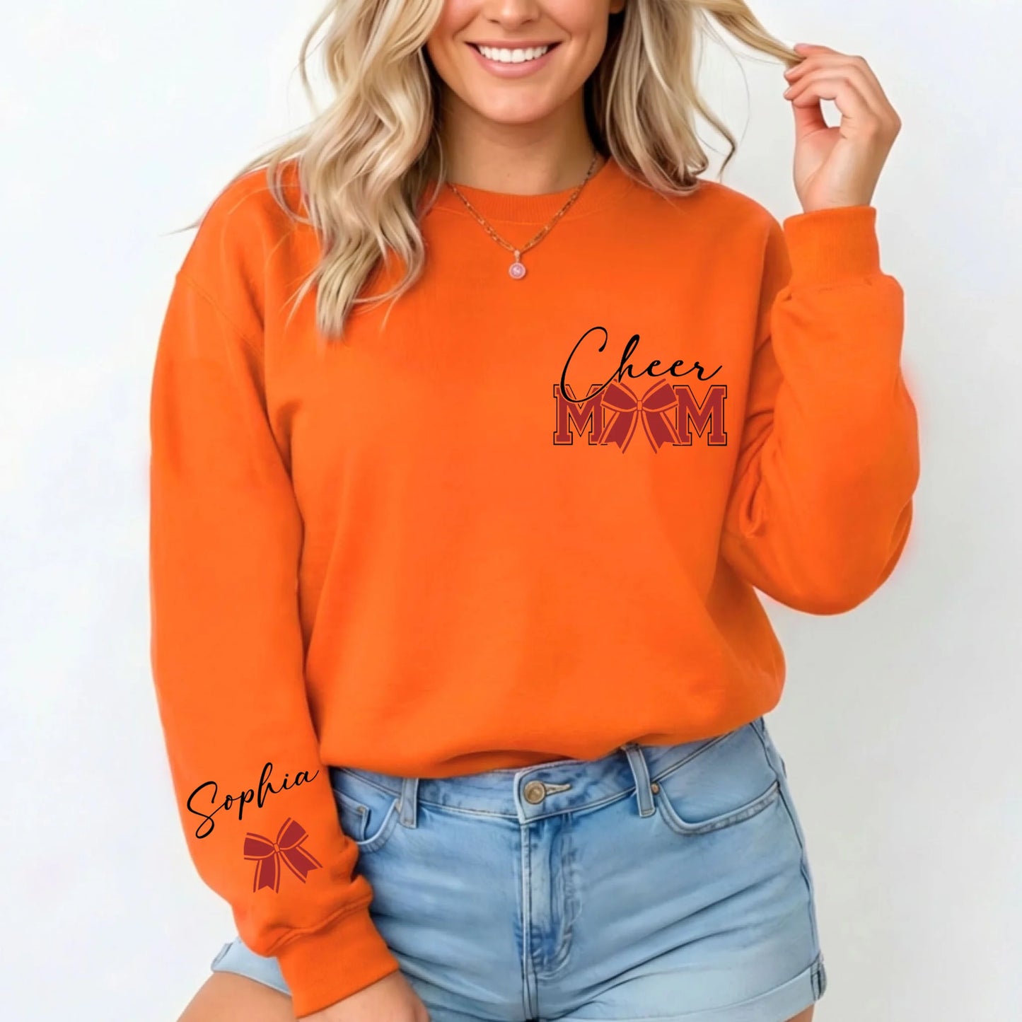 Orange-Sweatshirt