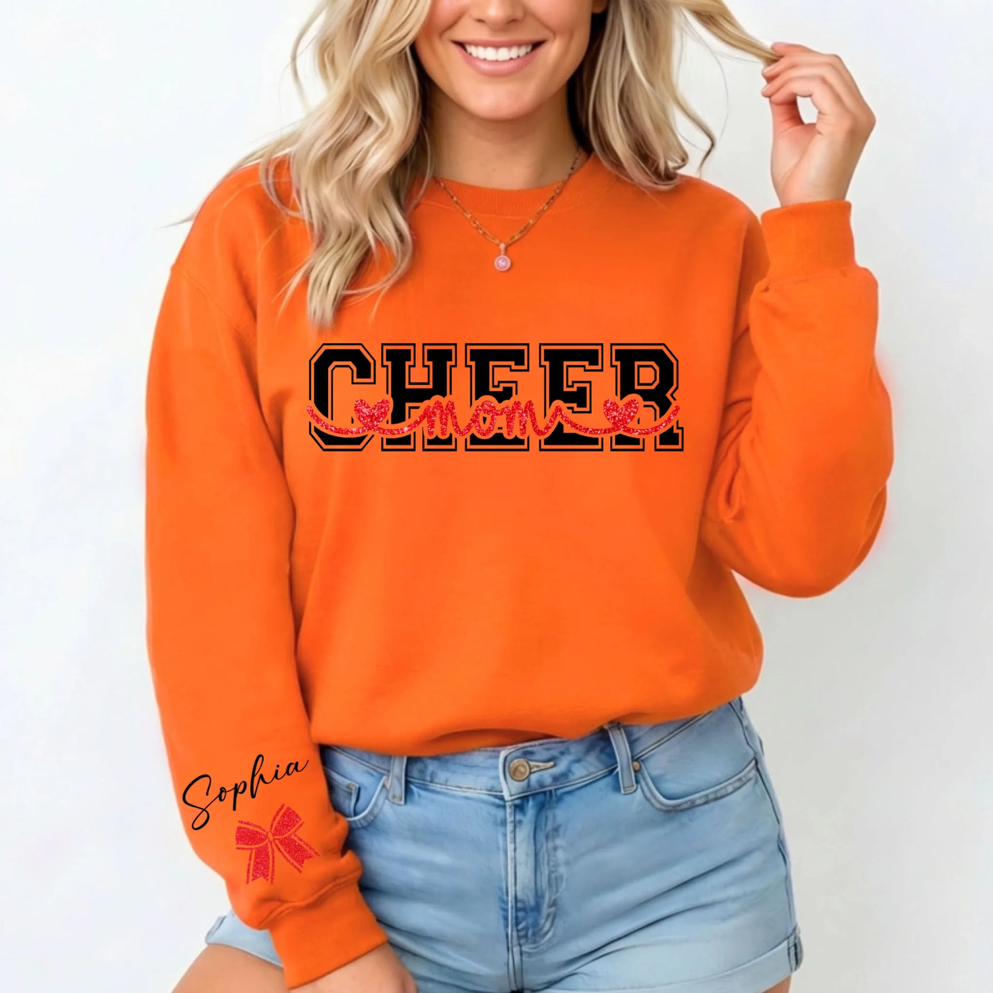 Orange-Sweatshirt