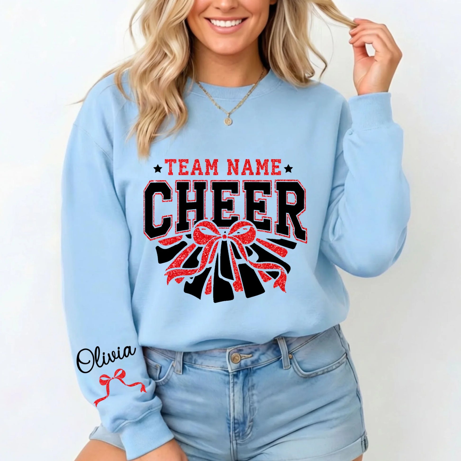 Light Blue Sweatshirt
