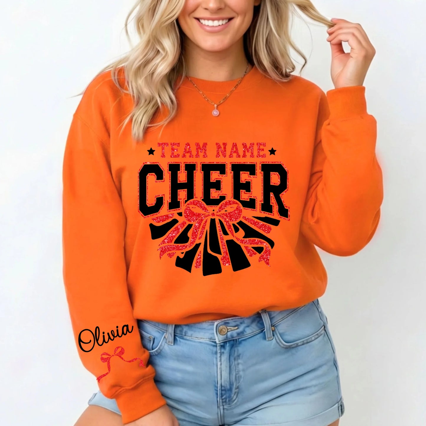 Orange-Sweatshirt