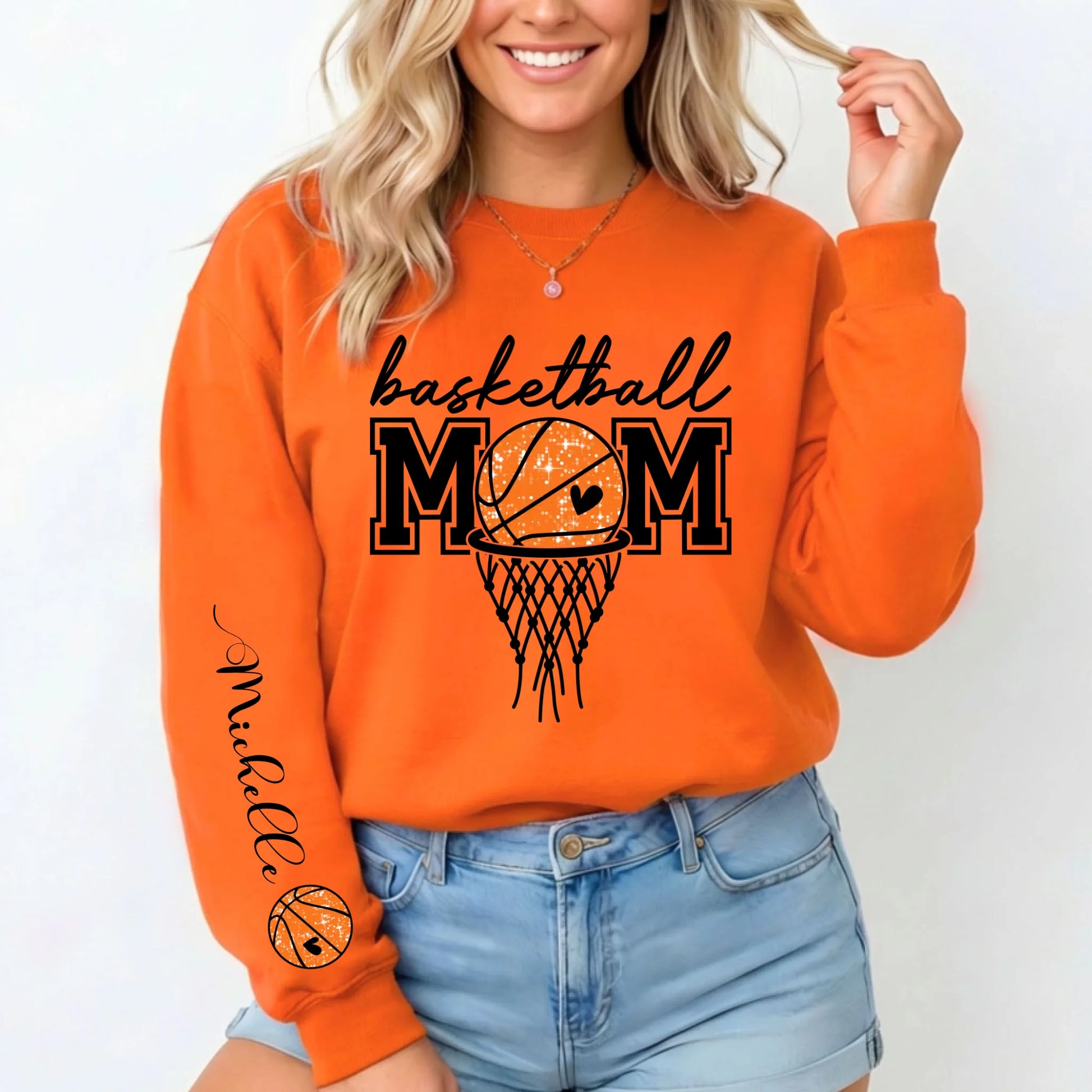 Orange-Sweatshirt