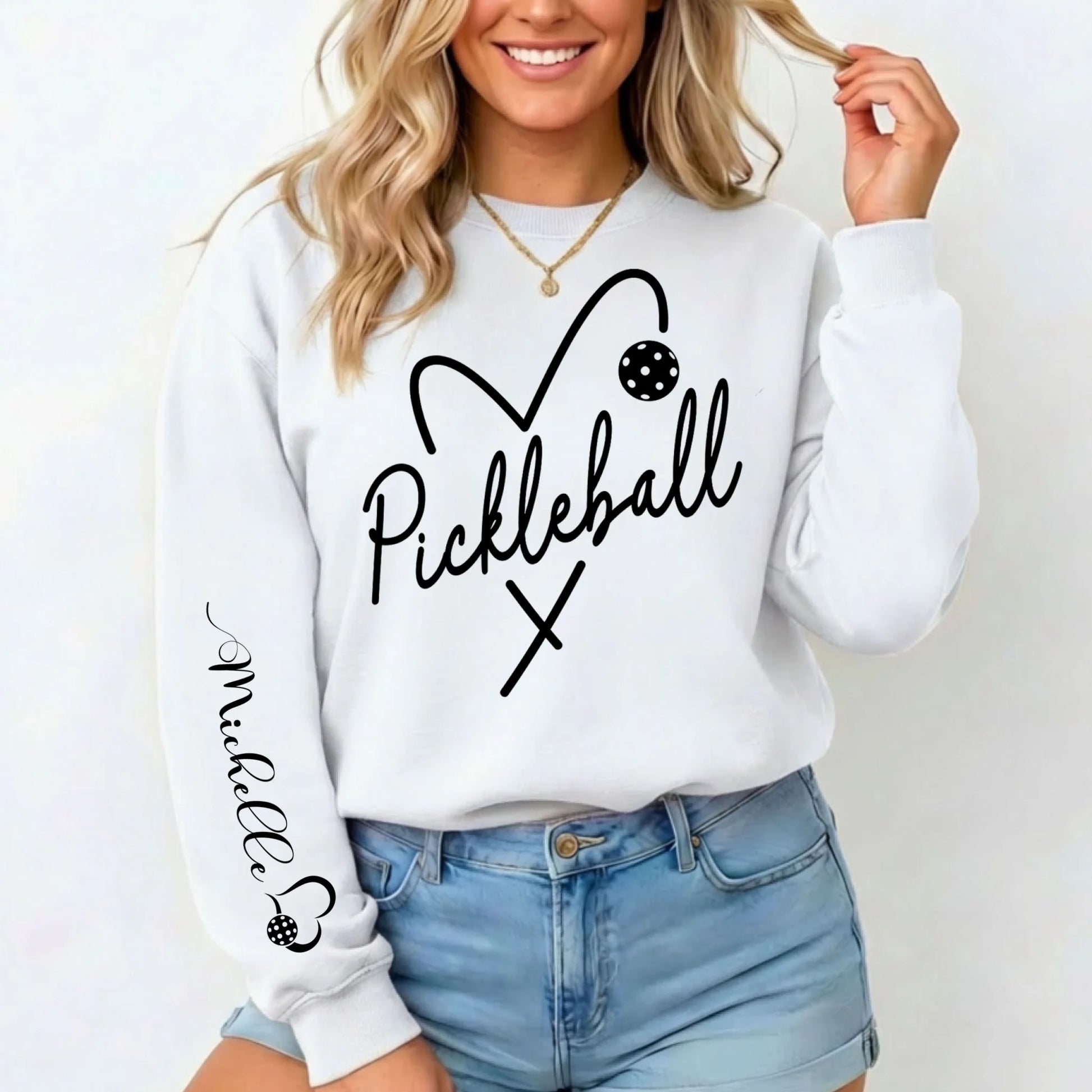 White Sweatshirt