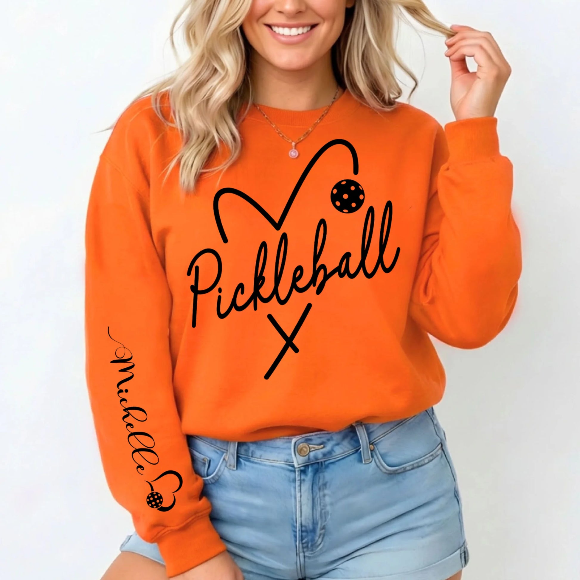 Orange-Sweatshirt
