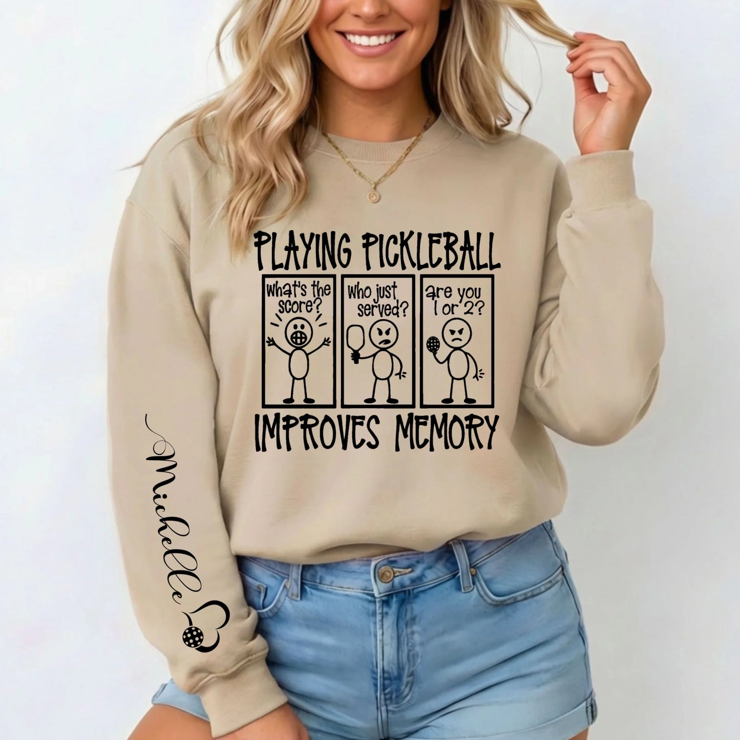 Sand-Sweatshirt
