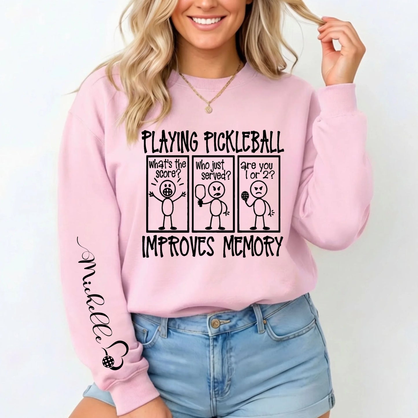 Light Pink-Sweatshirt