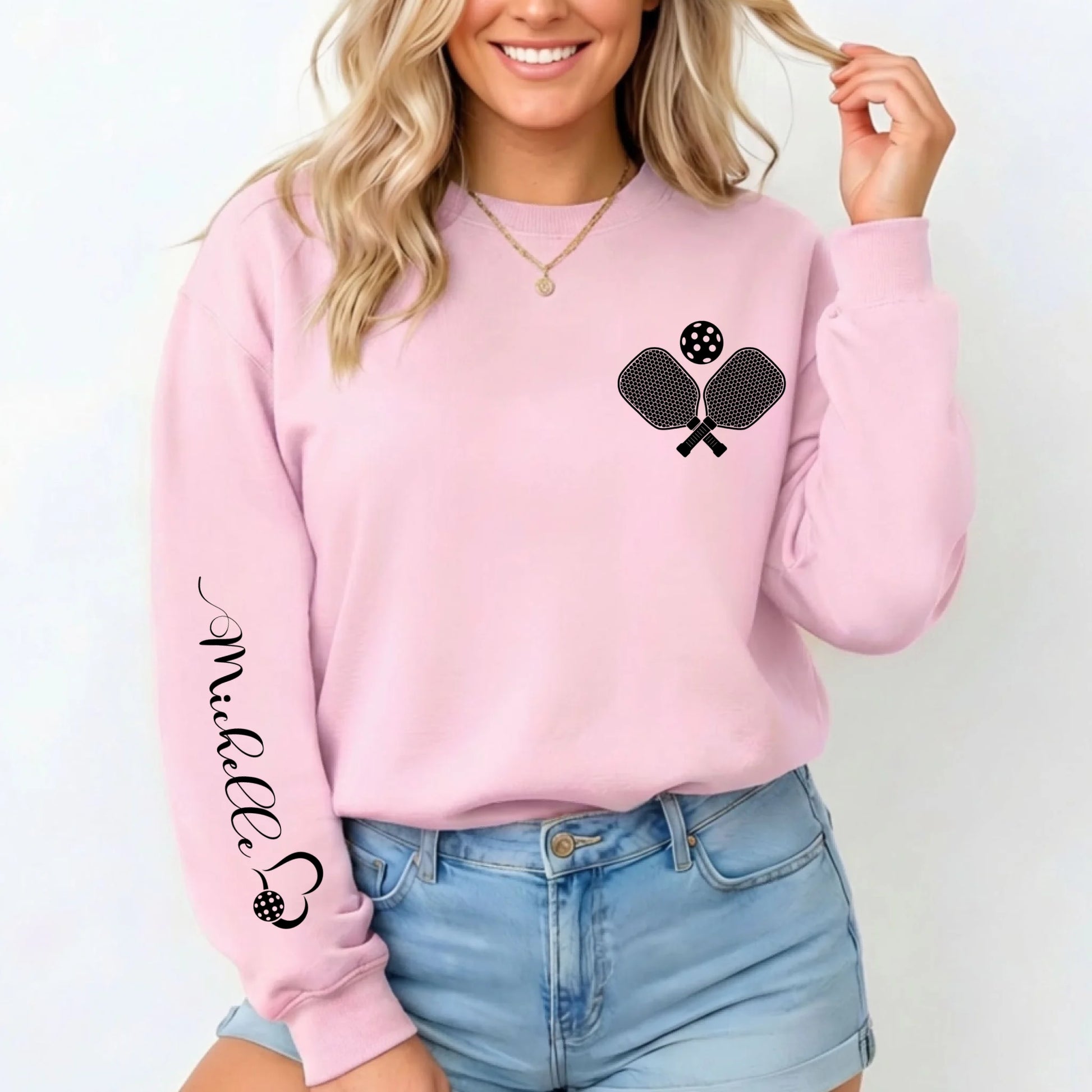 Light Pink-Sweatshirt