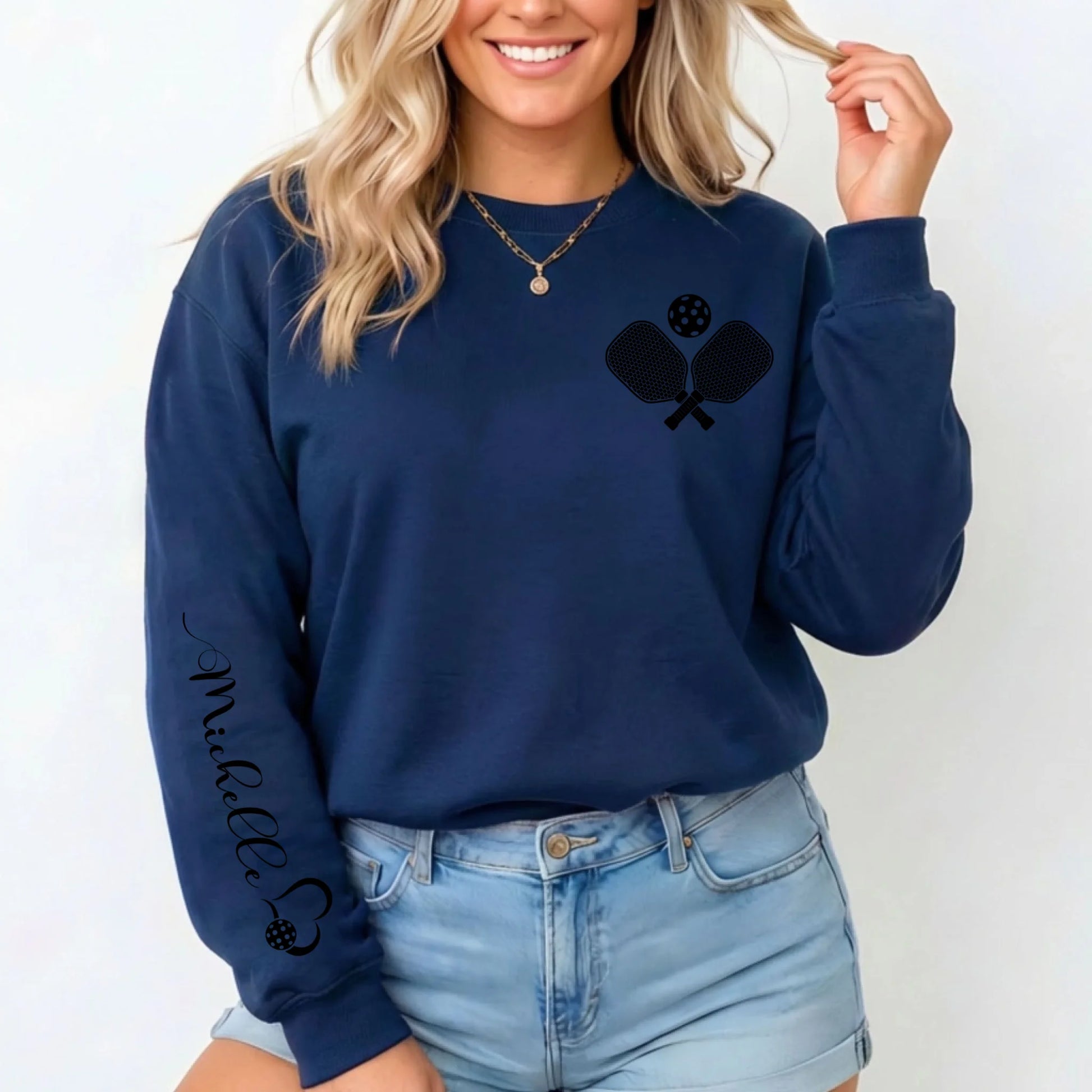 Navy-Sweatshirt