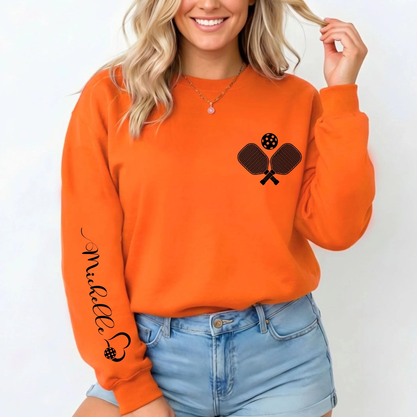 Orange-Sweatshirt