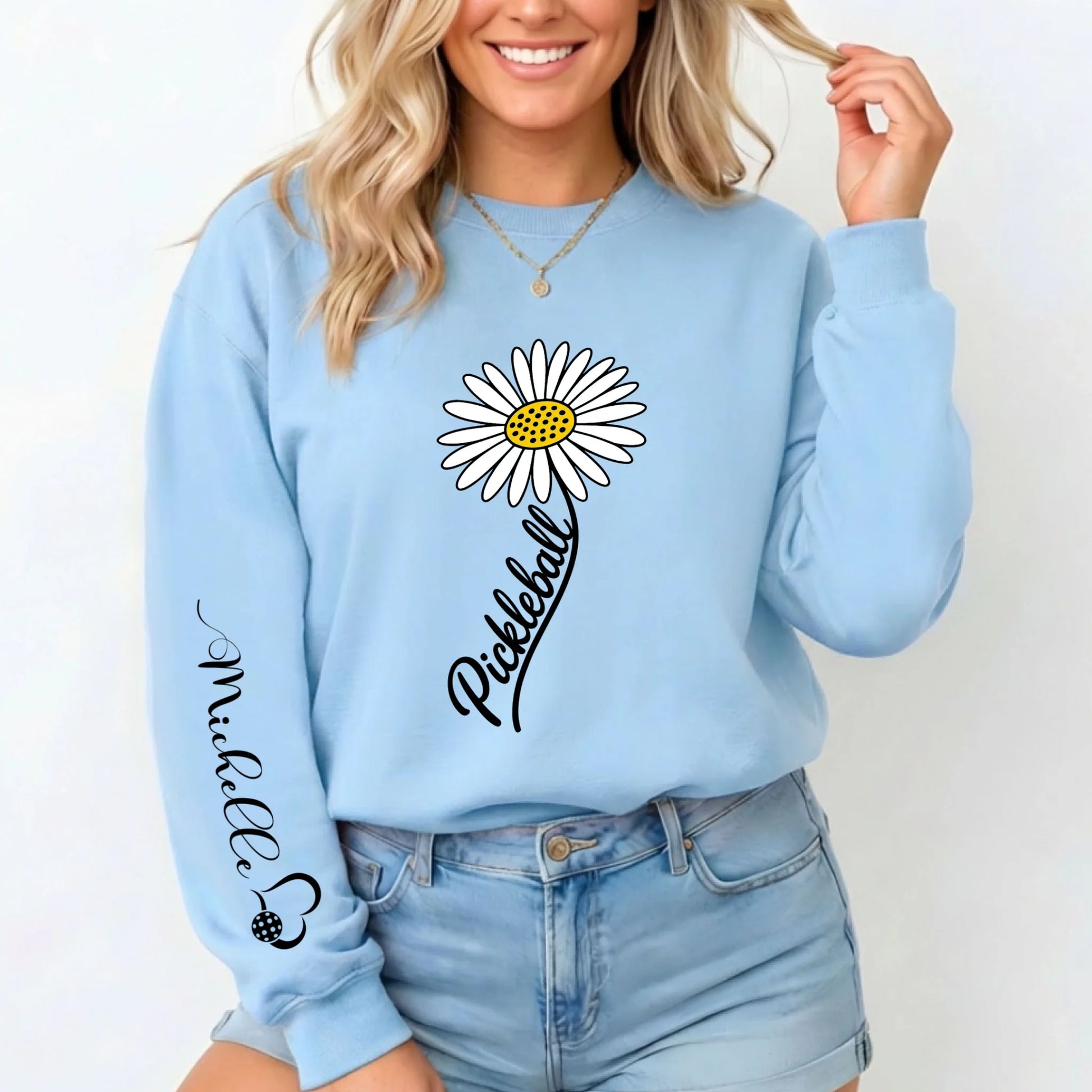 Light Blue Sweatshirt