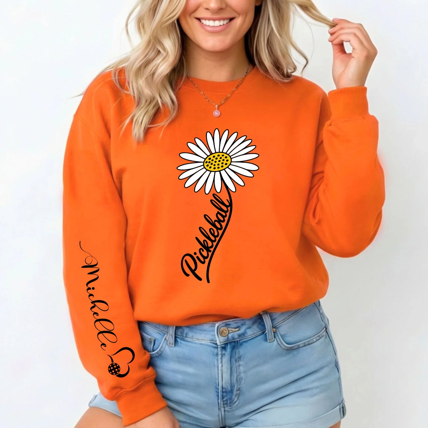Orange-Sweatshirt