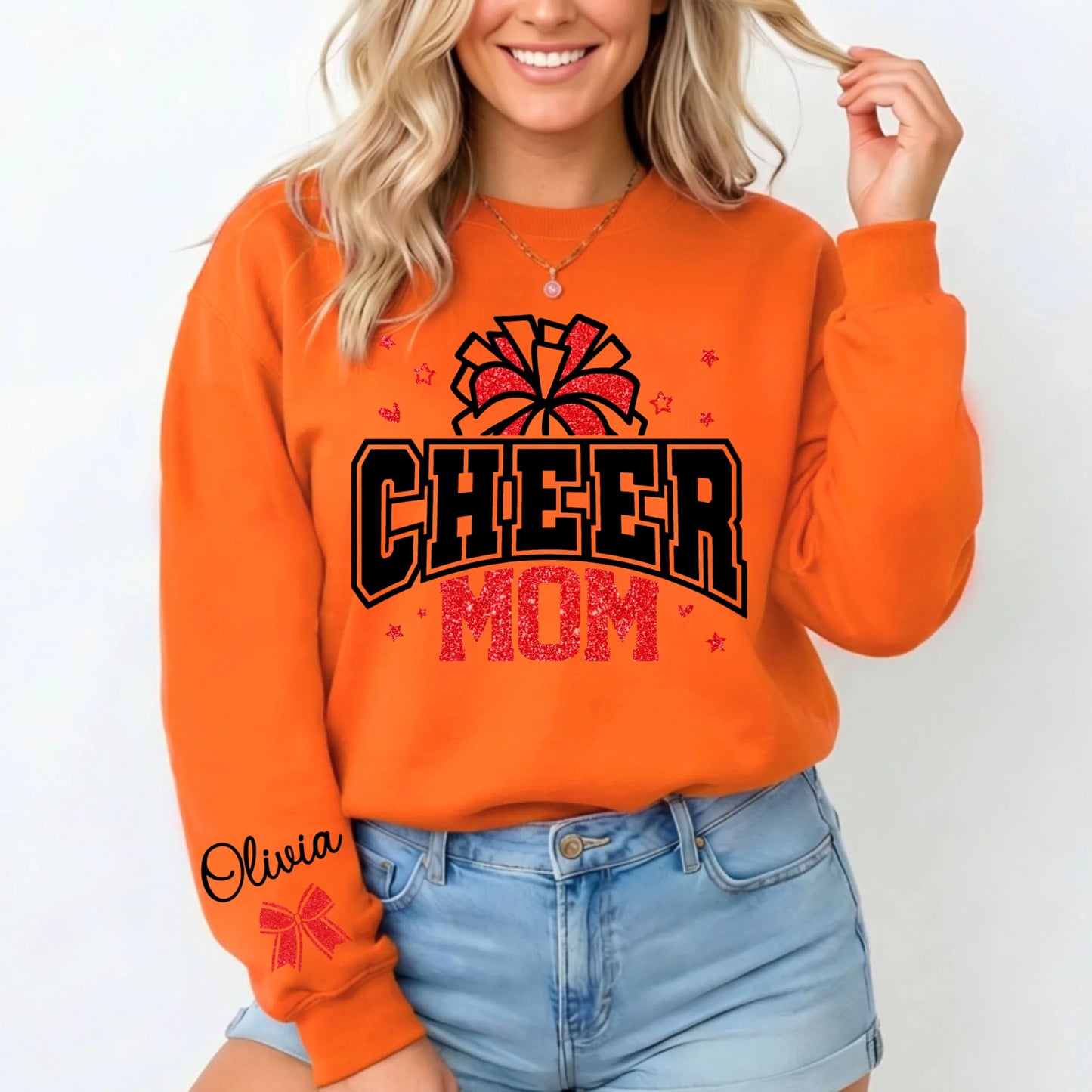 Orange-Sweatshirt