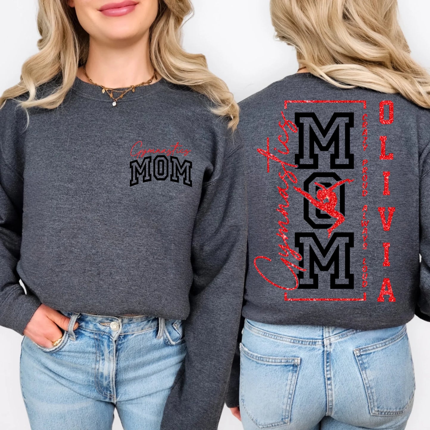 Dark Heather Grey Sweatshirt