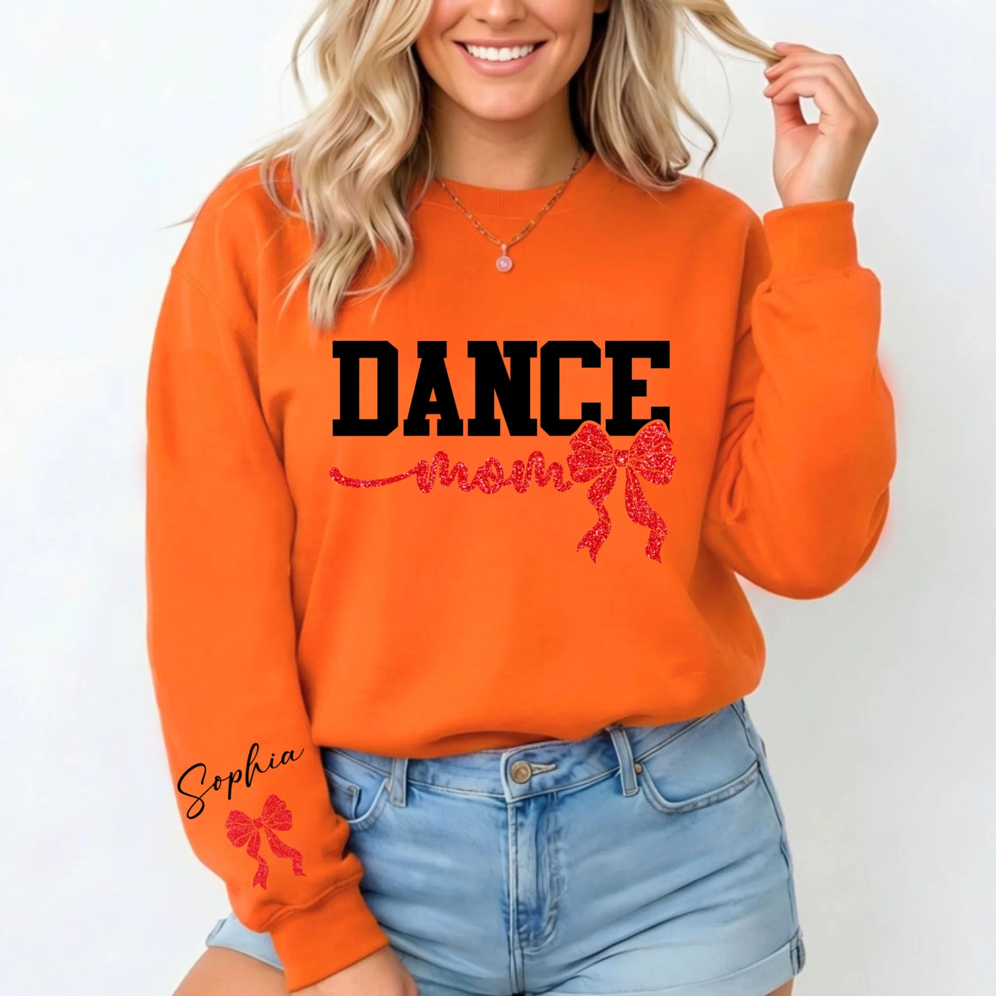Orange-Sweatshirt