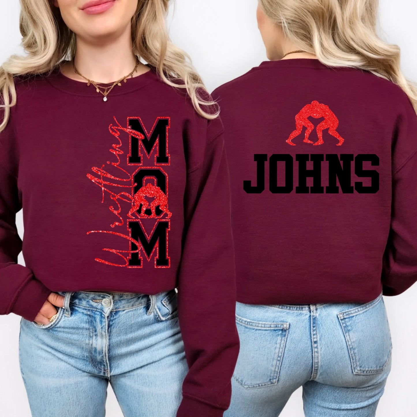 Maroon-Sweatshirt