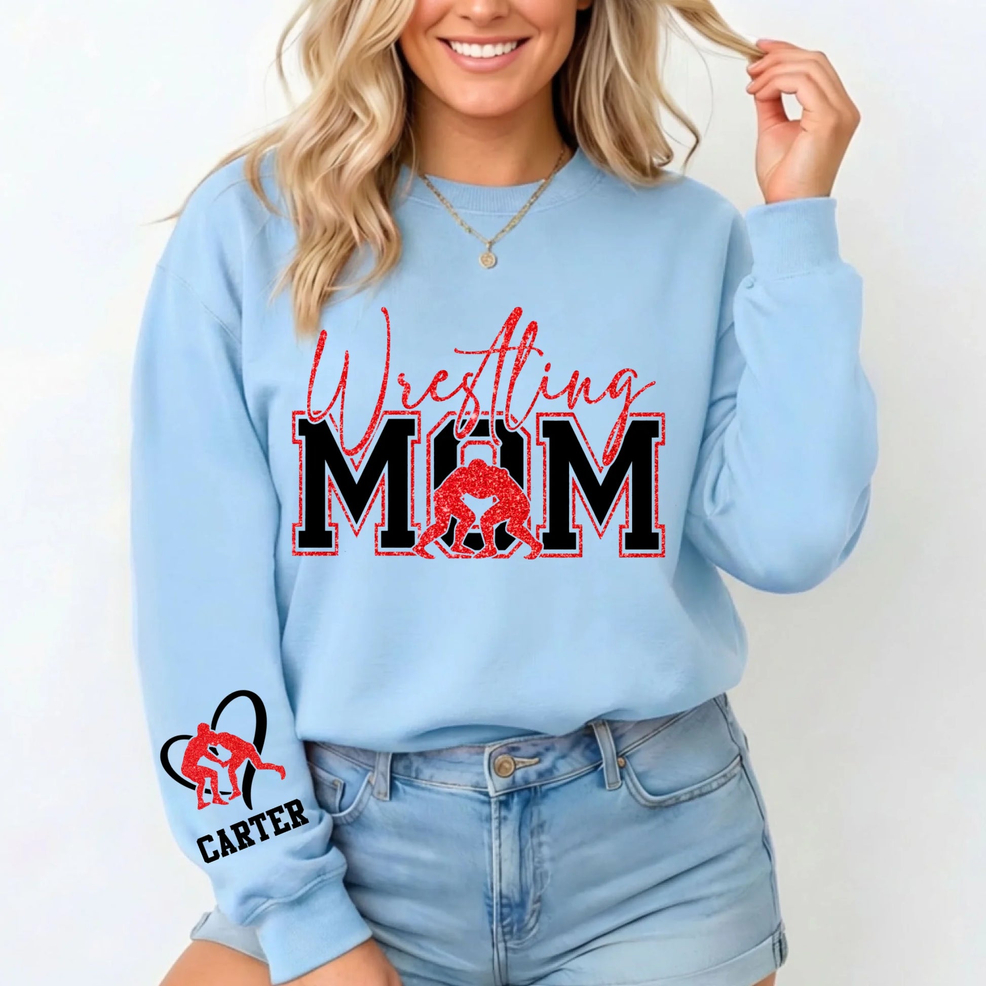 Light Blue Sweatshirt
