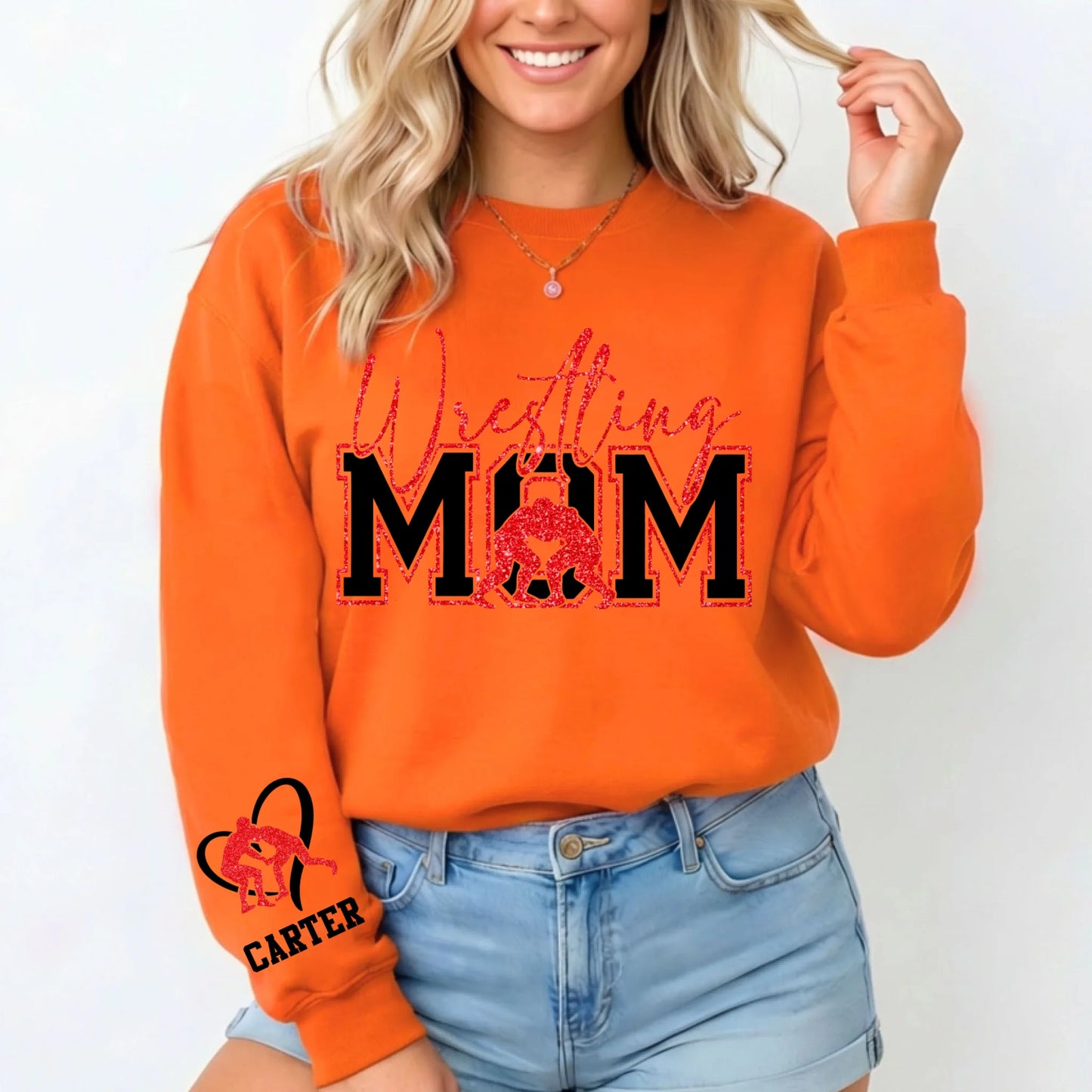 Orange-Sweatshirt