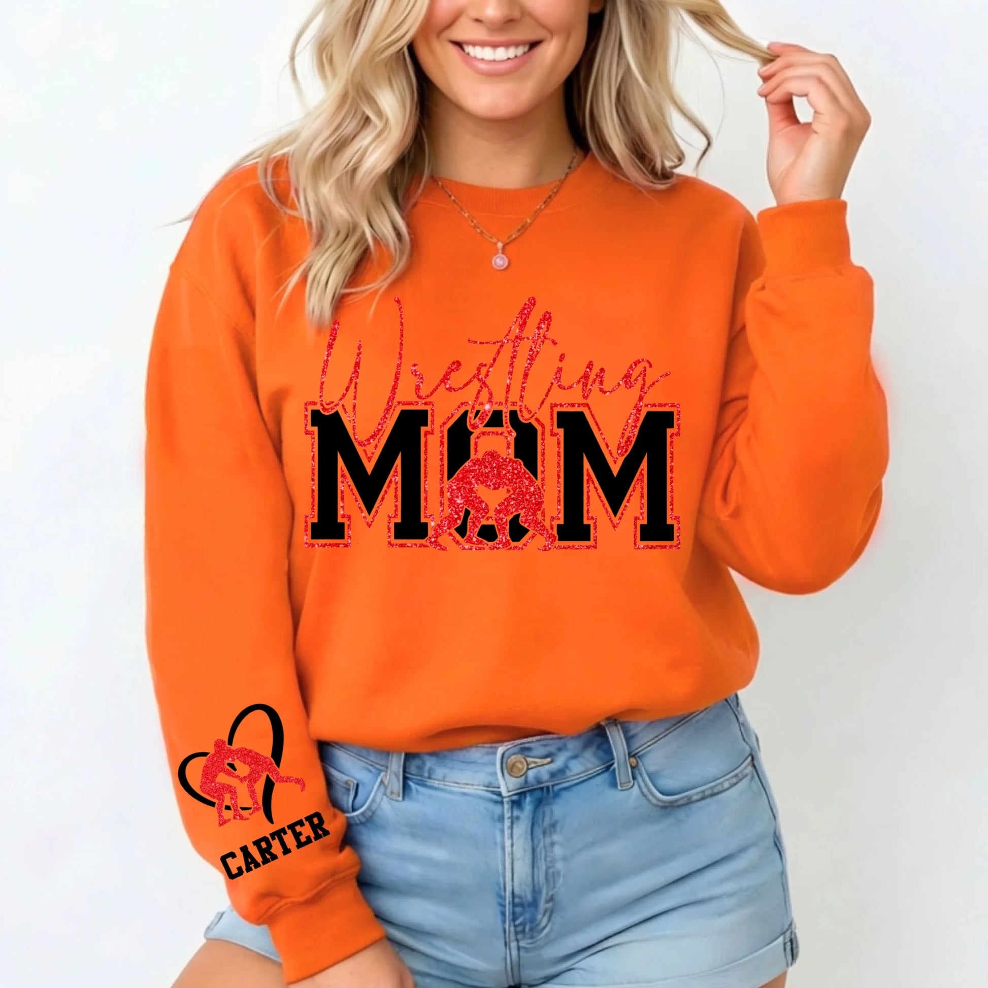 Orange-Sweatshirt